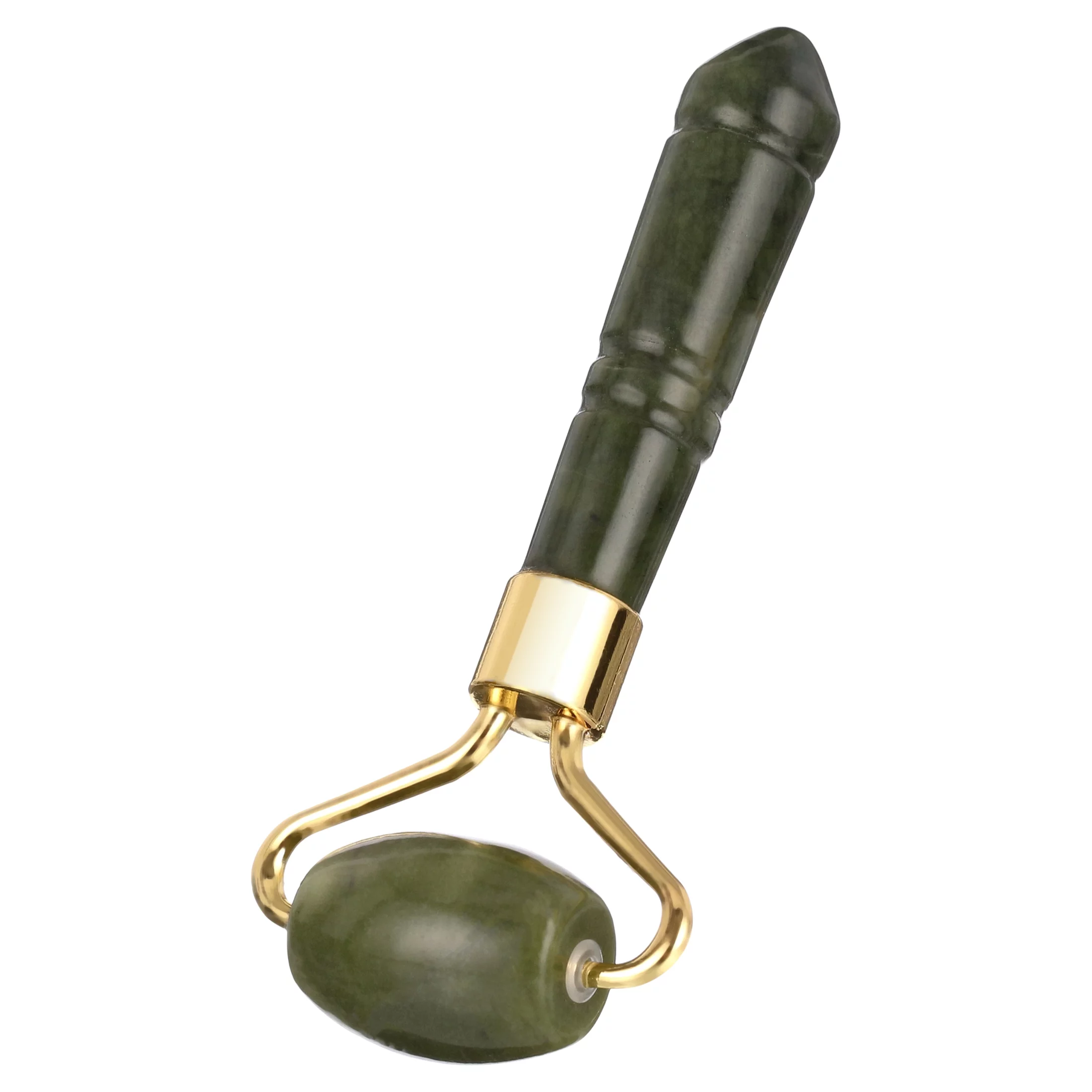 Jade Roller Facial Massager Tool,Jade Stone Facial Roller Anti Aging,Face Beauty Set for Eye Anti-Wrinkle
