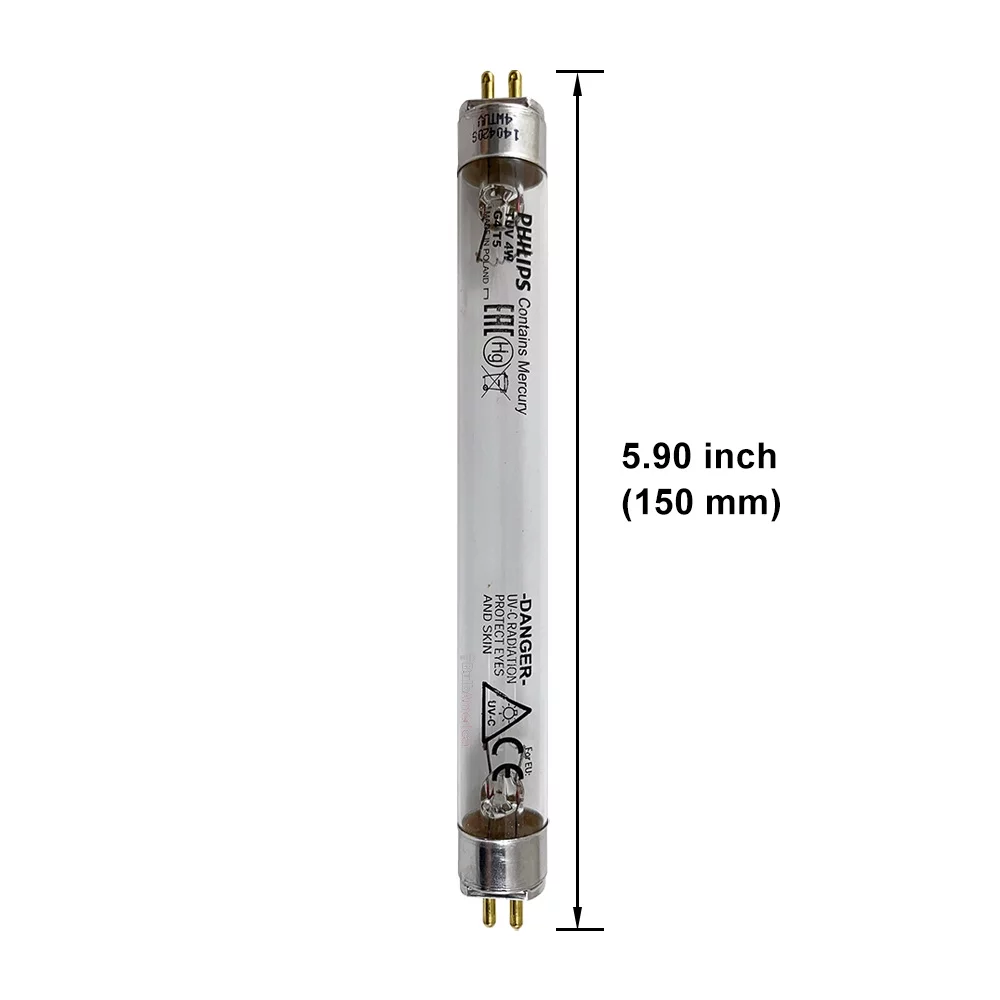 for EcoQuest Manufacturing Fresh Air UV4 Germicidal UV Replacement bulb - Philips OEM bulb