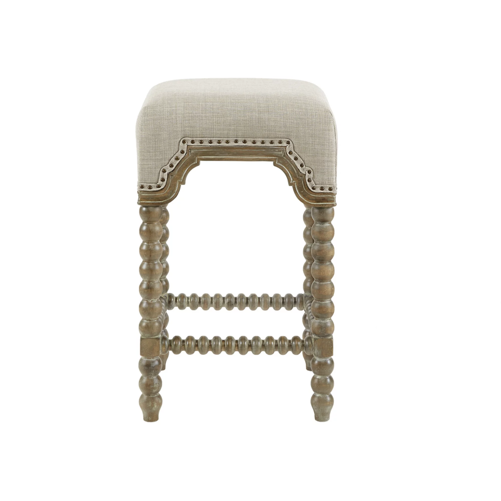 Dawn Whisper Elegant Farmhouse Style Madison Park Christine Counter Stool