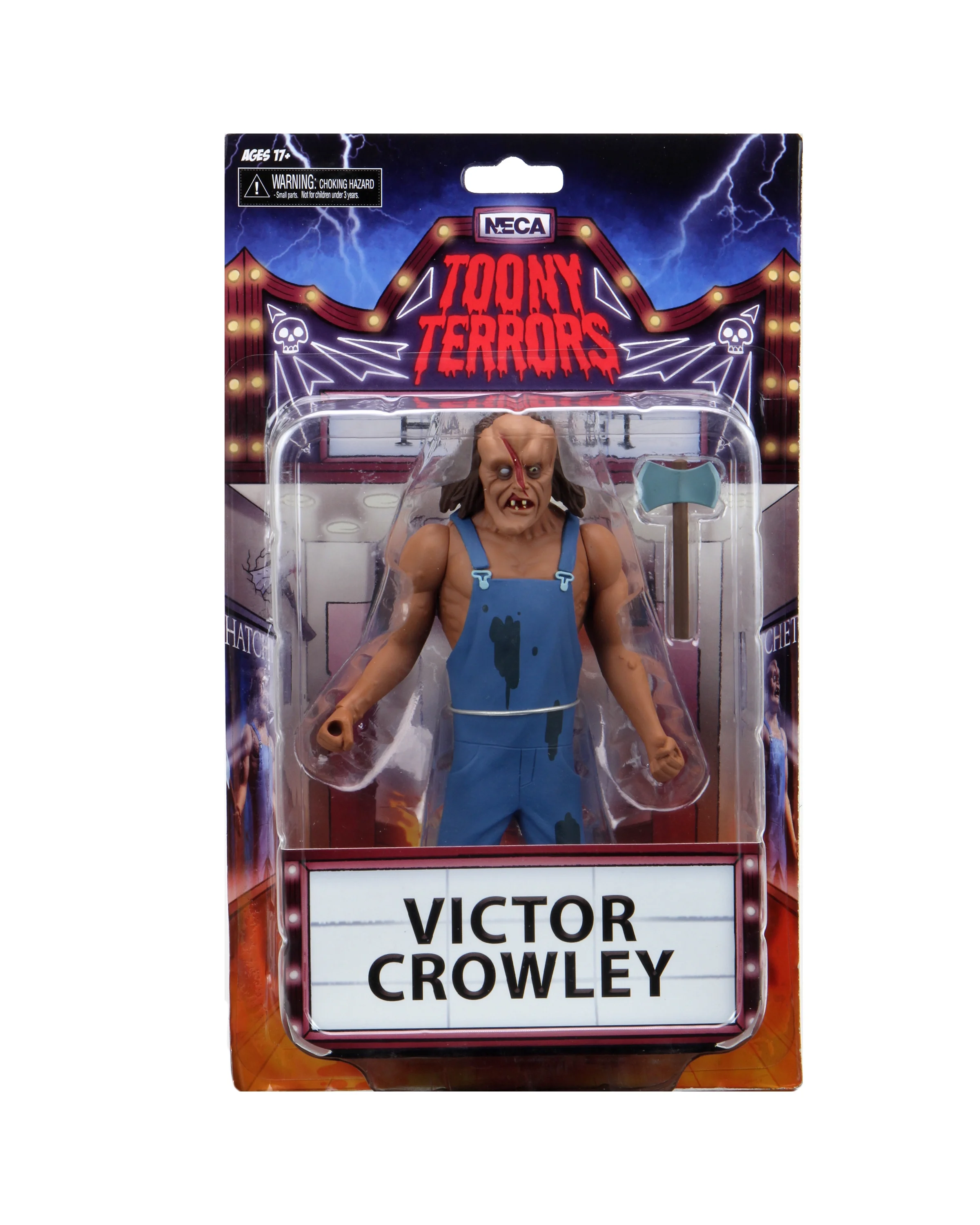 Toony Terrors Series 4 – Victor Crowley (Hatchen) 6” Scale Action Figure