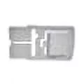 Genuine Compatible with Kirby Vacuum Cleaner Cloth Outer Bag, Model Tradition Part no. 1900