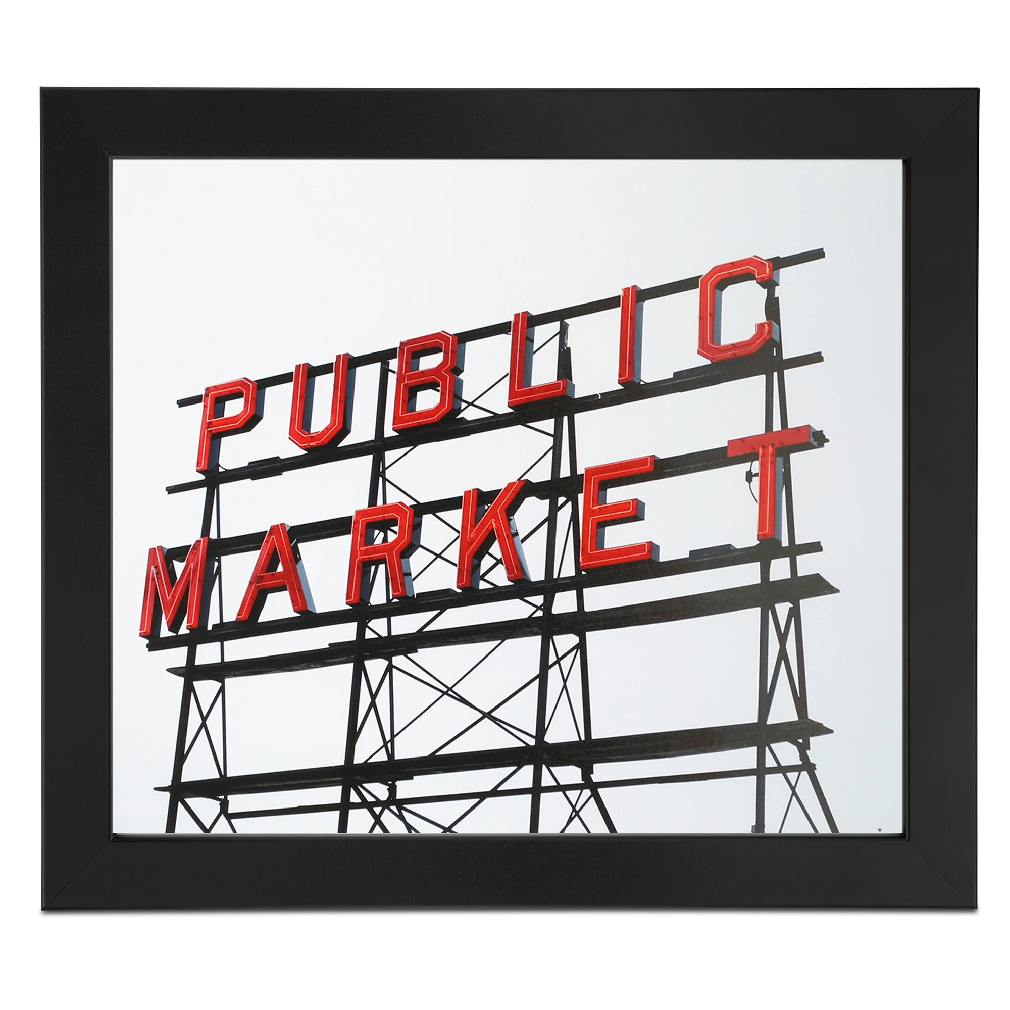 ArtToFrames 24x30 Inch Black Picture Frame, This Black MDF Poster Frame is Great for Your Art or Photos, Comes with 060 Plexi Glass (4267)