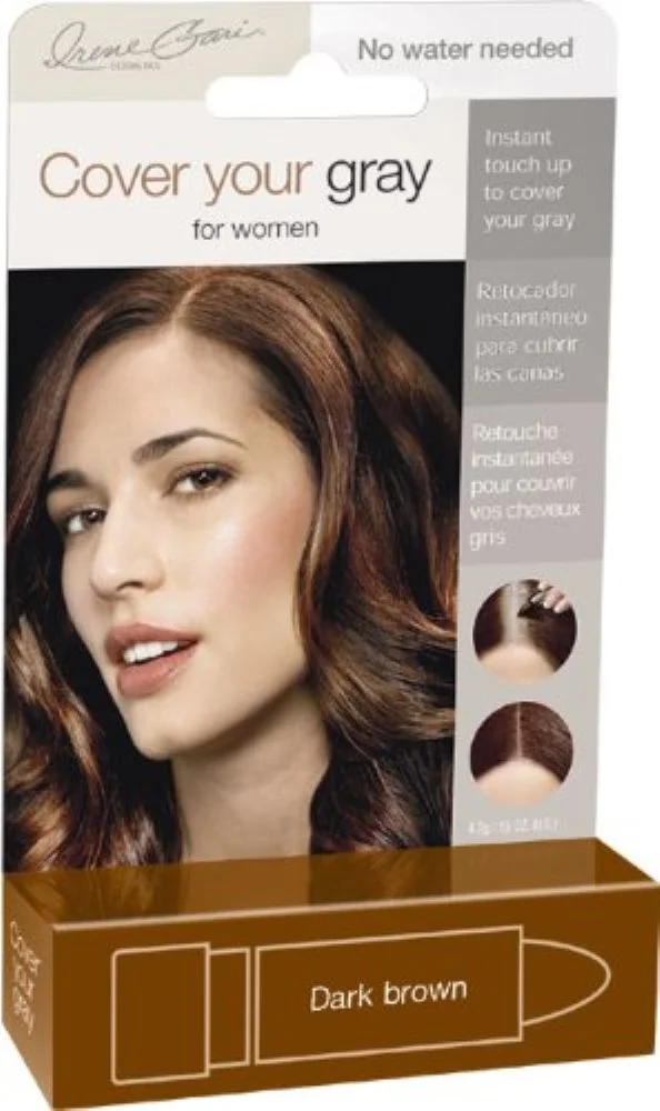 Cover Your Gray for Women Touch Up Stick, Dark Brown, 0.15 oz (Pack of 4)