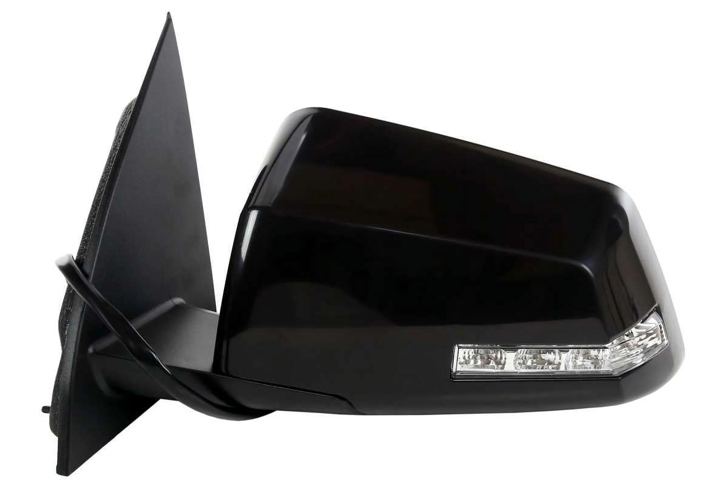 AutoShack Driver and Passenger Side Mirror Power Manual Folding Heated Smooth Set of 2 Replacement for 2009 2010 2011 2012 2013 2014 Chevrolet Traverse 3.6L V6 AWD FWD KAPGM1320383PR