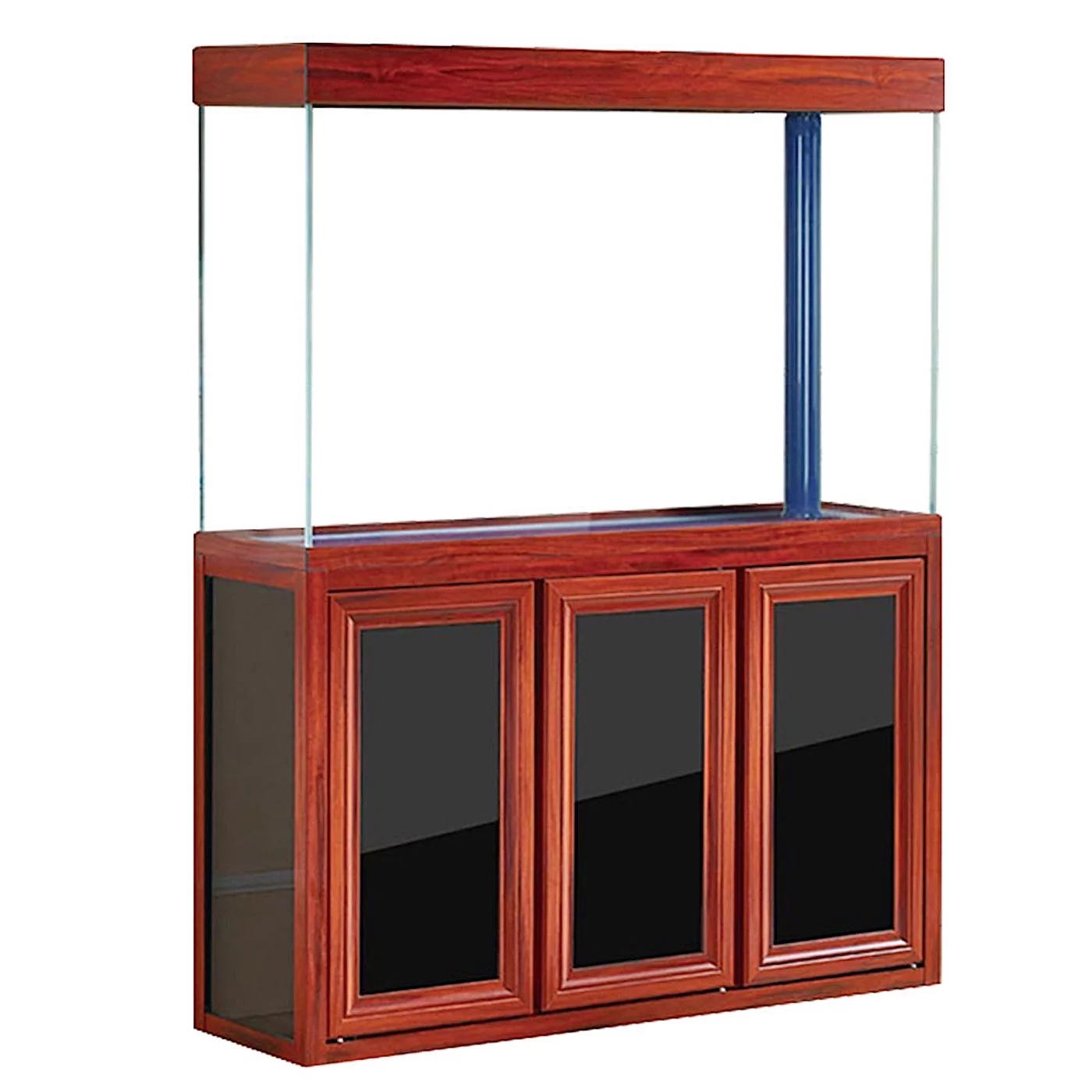 Aqua Dream 175 Gallon Tempered Glass All-in-one Aquarium Redwood