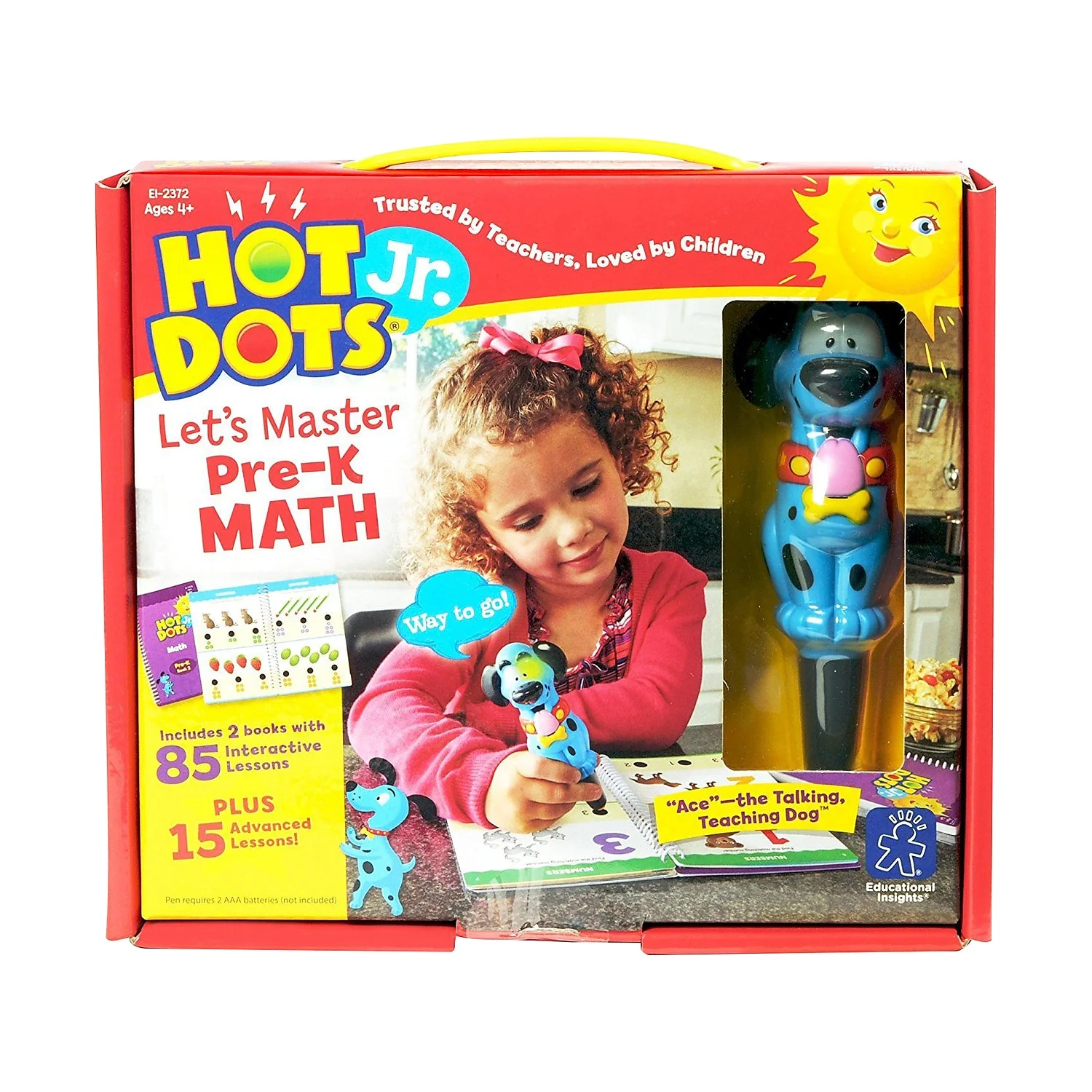 Educational Insights Hot Dots Let's Master Preschool Math Set (3 Pieces)