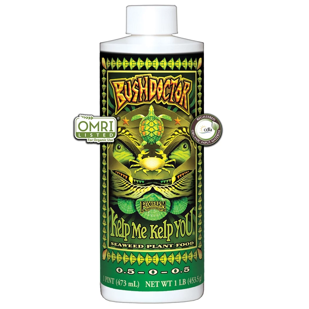 FoxFarm BushDoctor Kelp Me Kelp You, 16 oz (1 Pack) + Twin Canaries Chart