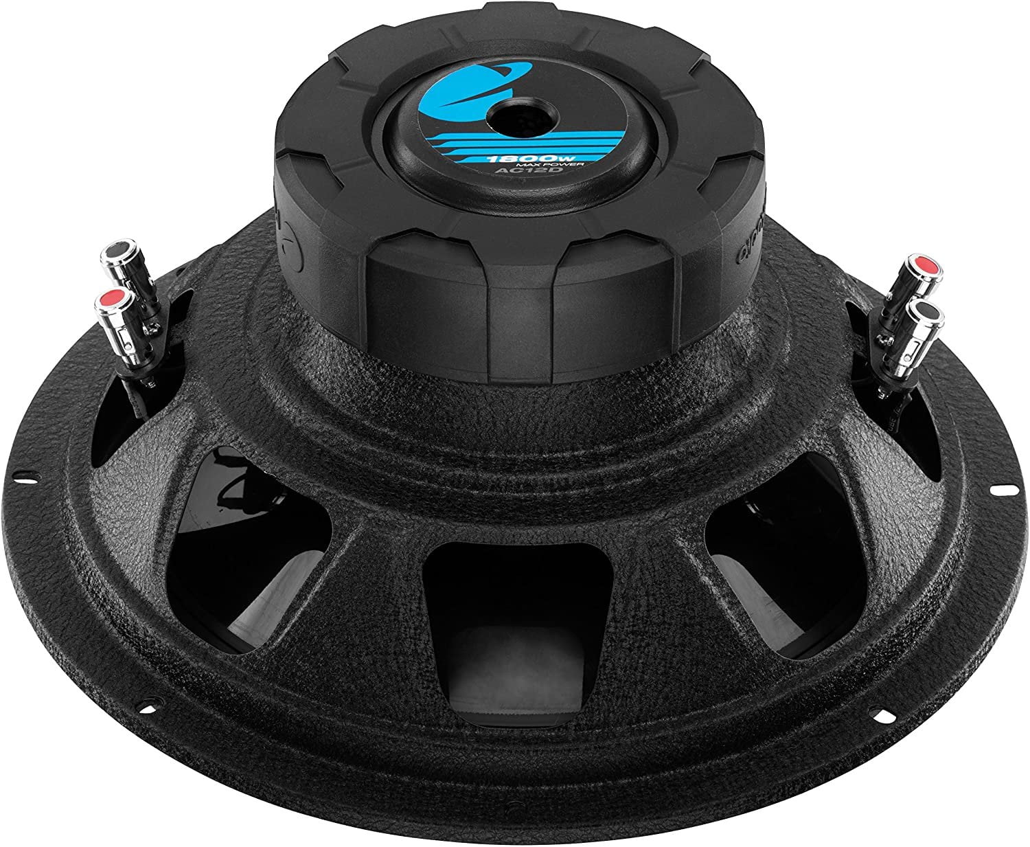 Planet Audio AC12D Anarchy Series 12 inch Car Audio Subwoofer - 1800 Watts Max, Dual 4 Ohm Voice Coil, Sold Individually, for Truck Boxes and Enclosures, Hook up to Amplifier