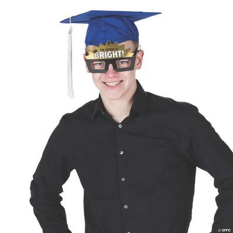 Your Future Is Bright Cardboard Glasses - Apparel Accessories - 12 Pieces