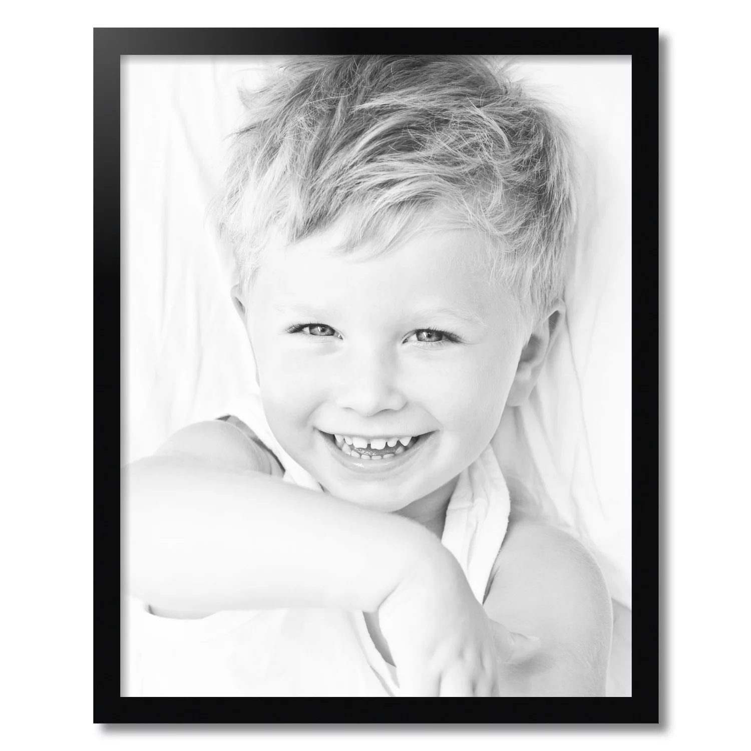 ArtToFrames 24x30 Inch Black Picture Frame, This Black MDF Poster Frame is Great for Your Art or Photos, Comes with 060 Plexi Glass (4267)