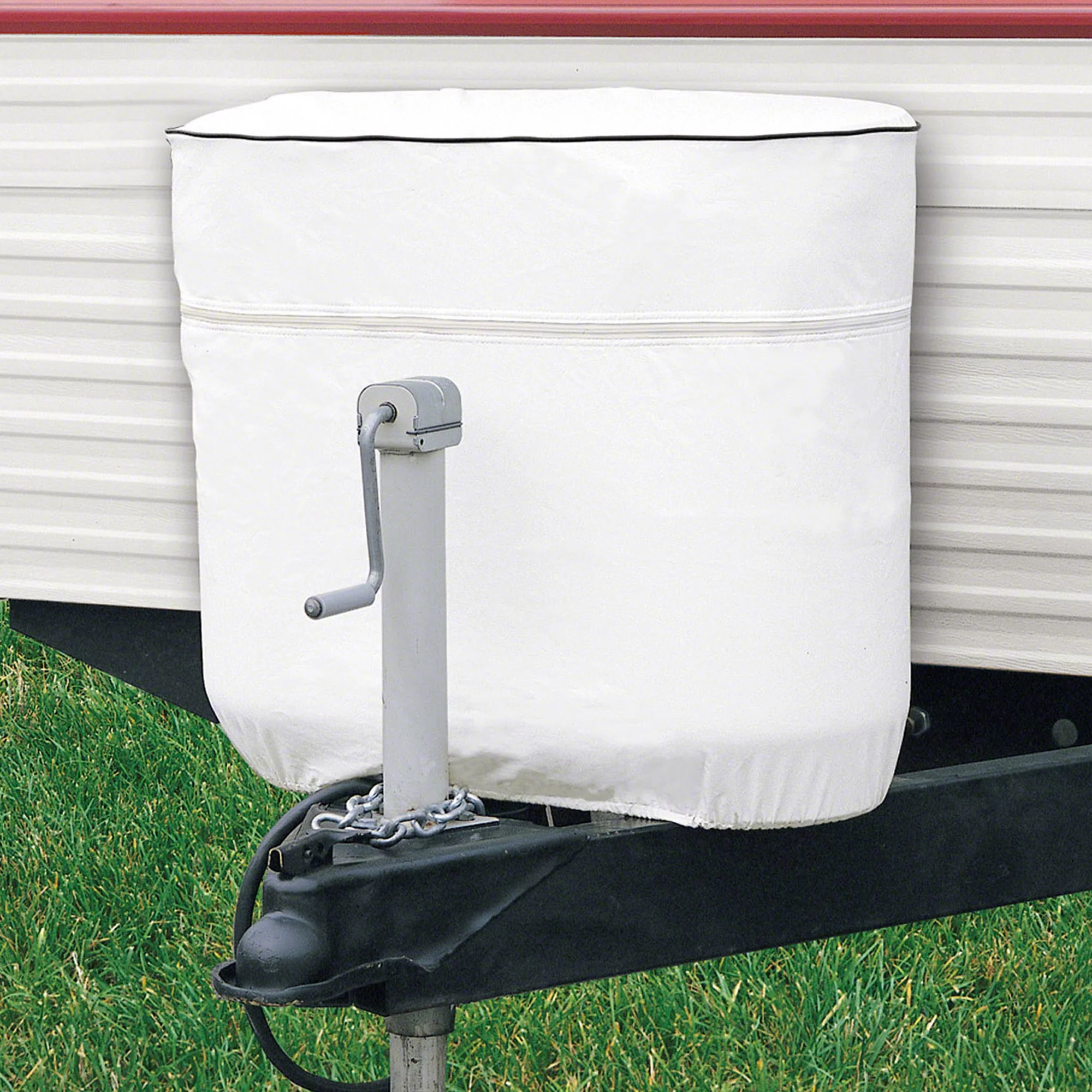 Classic Accessories OverDrive RV Tank Cover, Double 20/5 Gallon Tanks, White