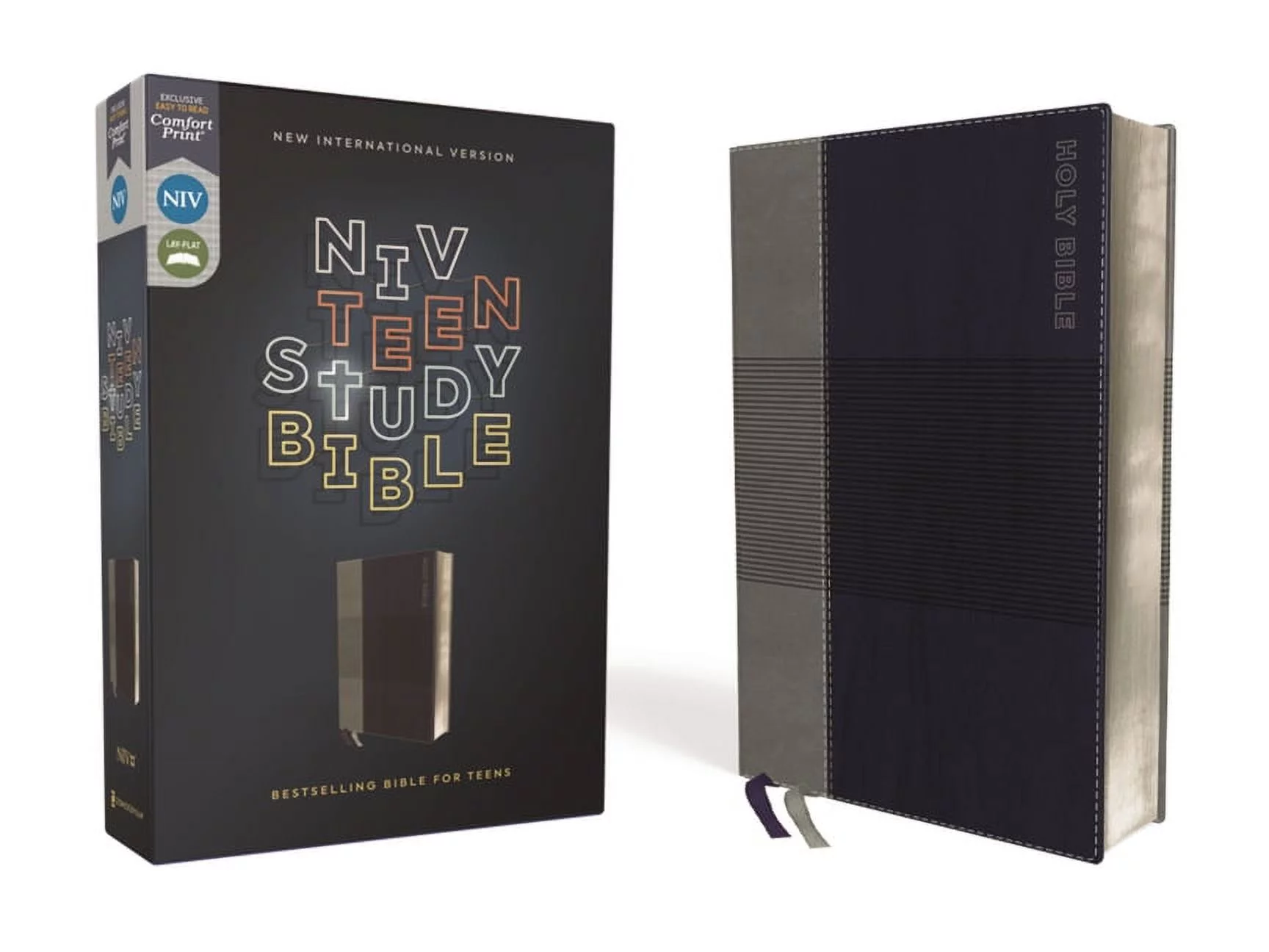 Niv, Teen Study Bible (for Life Issues You Face Every Day), Leathersoft, Blue, Comfort Print (Other)