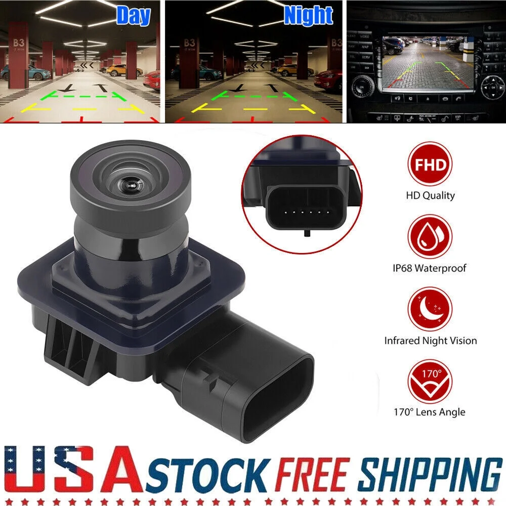Back Up Camera Fits for 2012 2013 2014 Ford F-150 EL3Z19G490D BL3Z-19G490-B US U