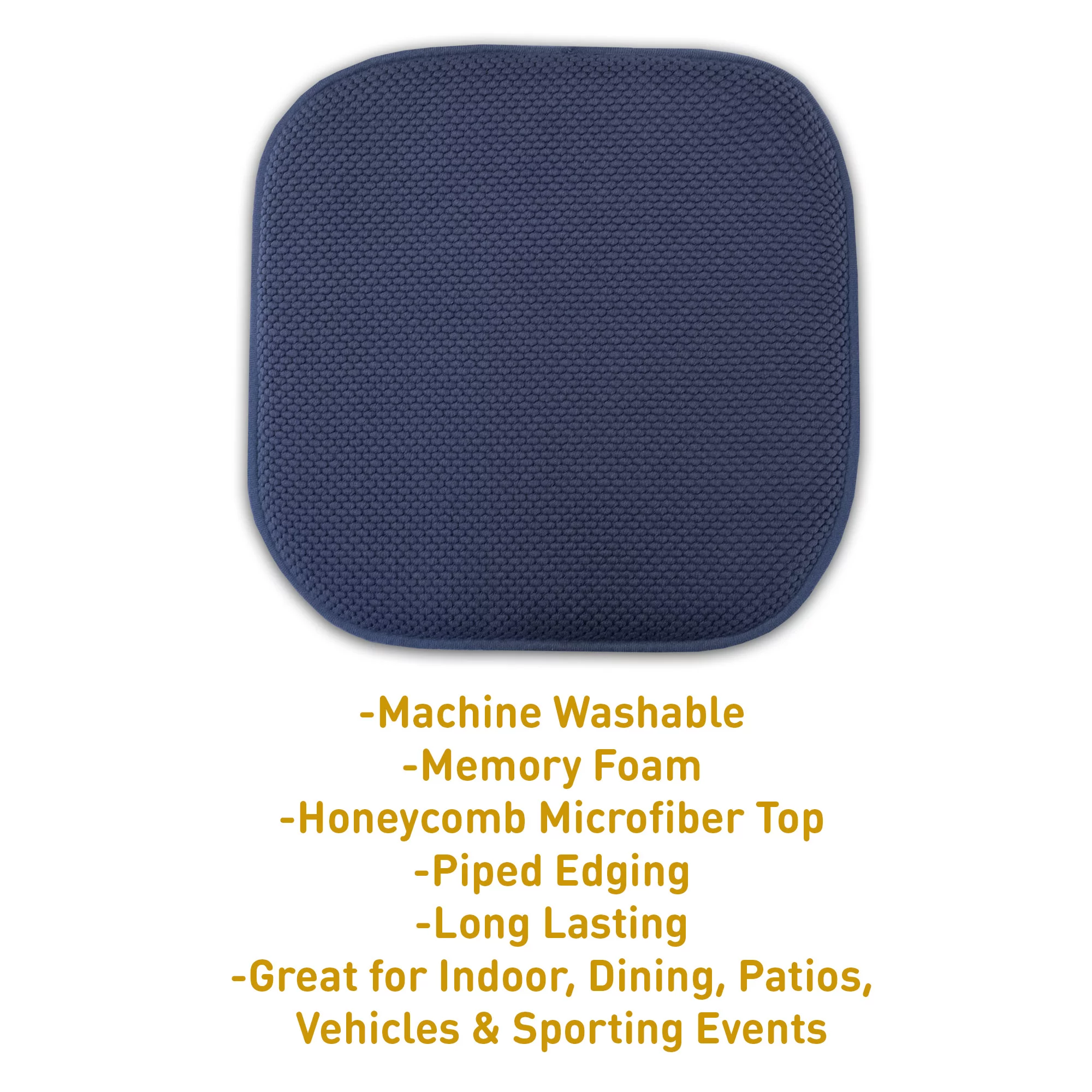 Memory Foam Honeycomb Non-Slip Back Chair/Seat 16