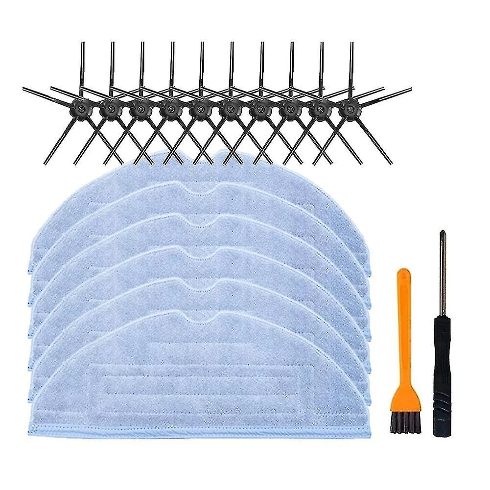 Side Brushes Mop Pad Compatible For S7 T7s Robot Vacuums Cleaner Accessories Hy