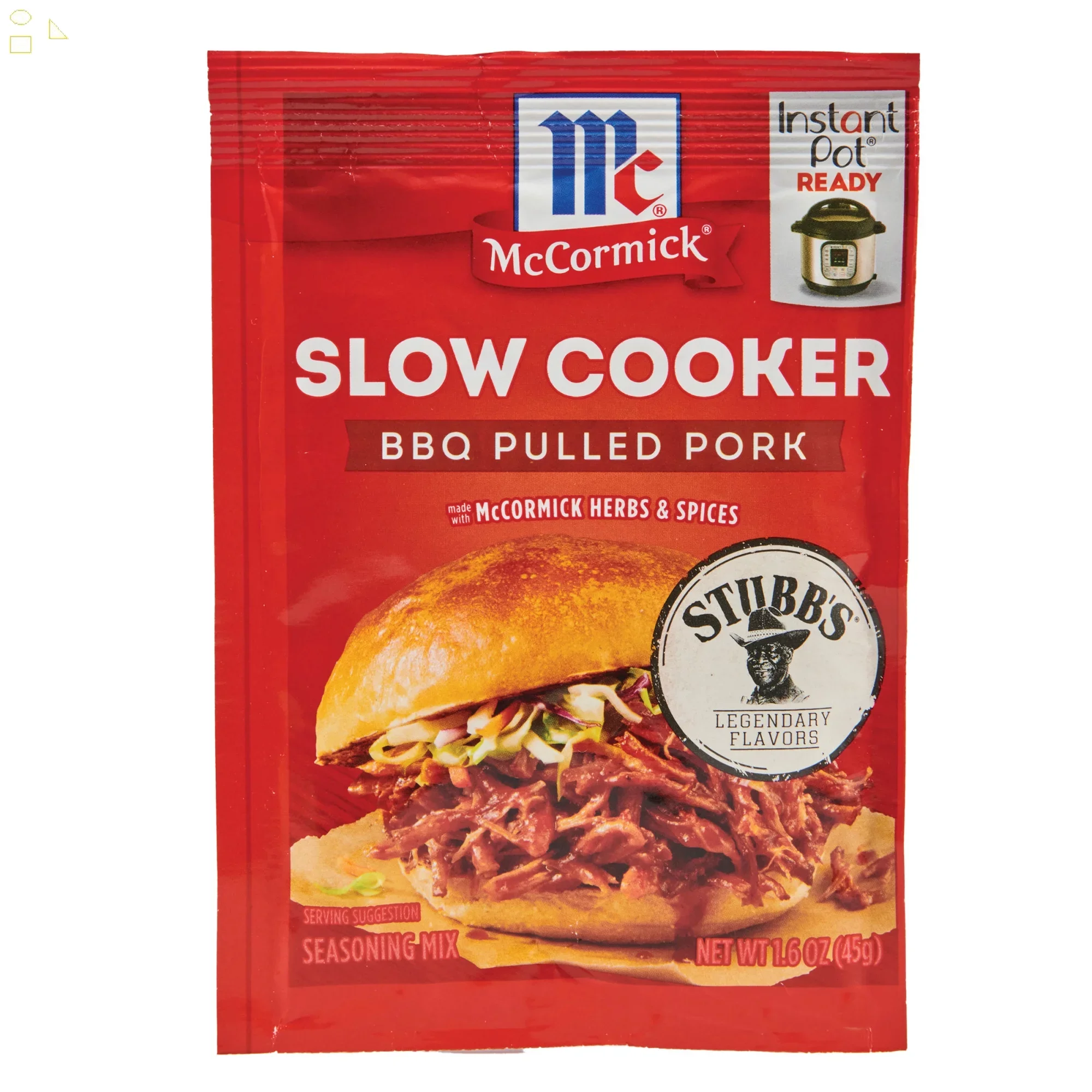 Mccormick Slow Cooker Barbecue Pulled Pork Seasoning Mix, 1.6 Oz Box Packing May Vary