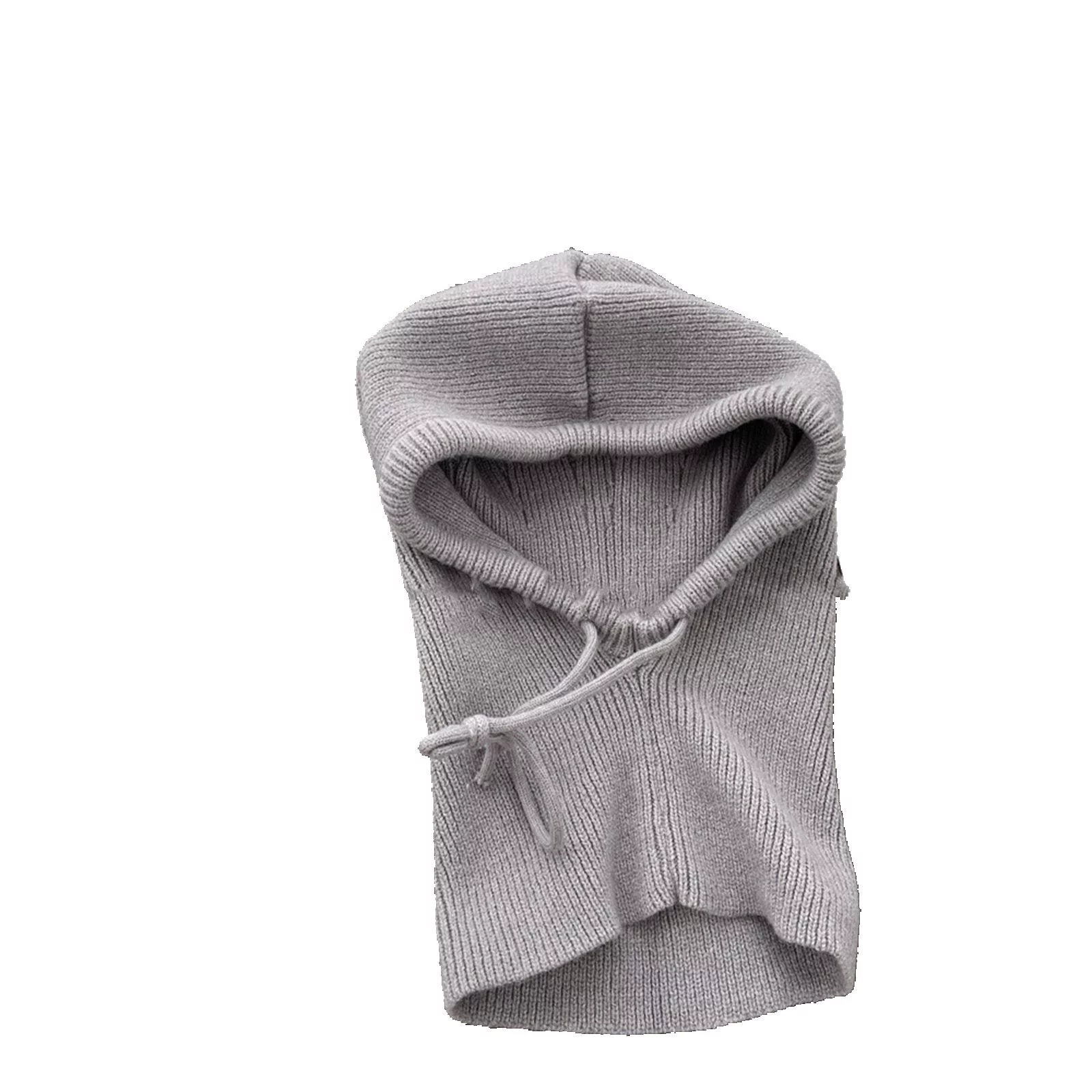 Mens Thermal Hat Scarf Integrated Winter Warmth Barak Rafah Hat Wool Hat Neck Cover Knitted Hat