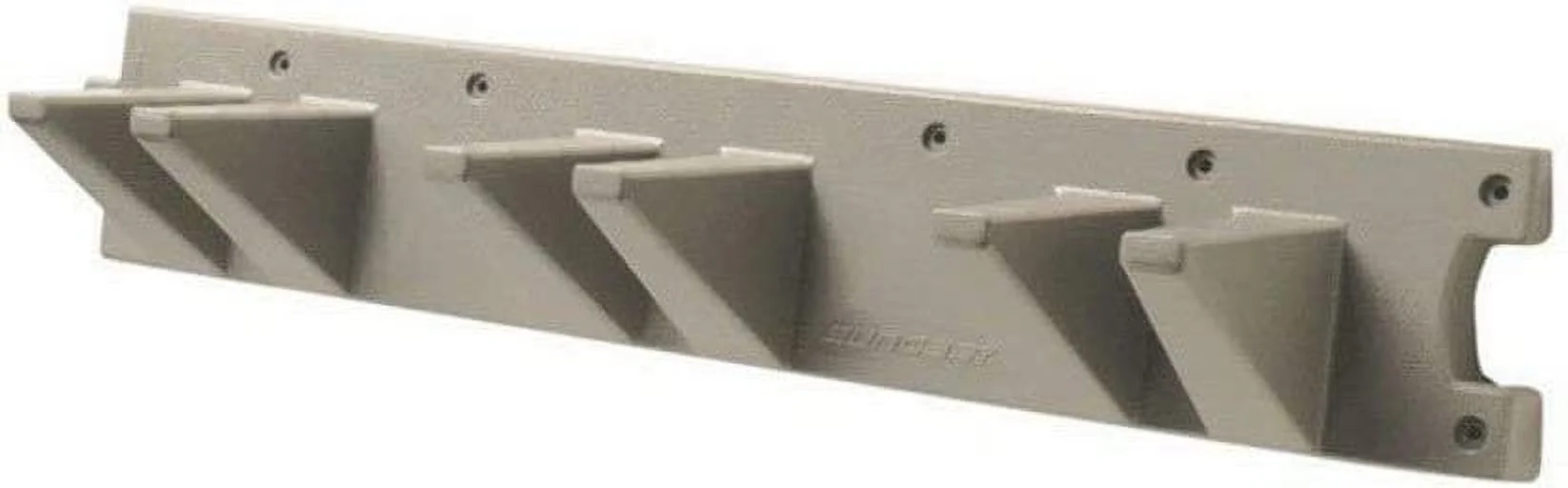 Suncast 2 Foot Wall Mount Long Handled Garden Tool Hanger Organizer 6 Pack
