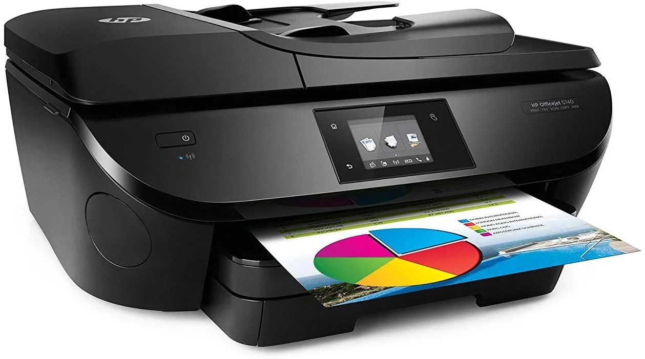 HP OfficeJet 5740 All-in-One Wireless Printer with Mobile Printing, HP Instant Ink ready (B9S76A)