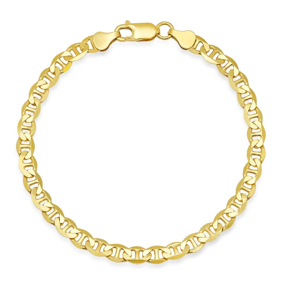 Italian 925 Sterling Silver / Gold 8.5