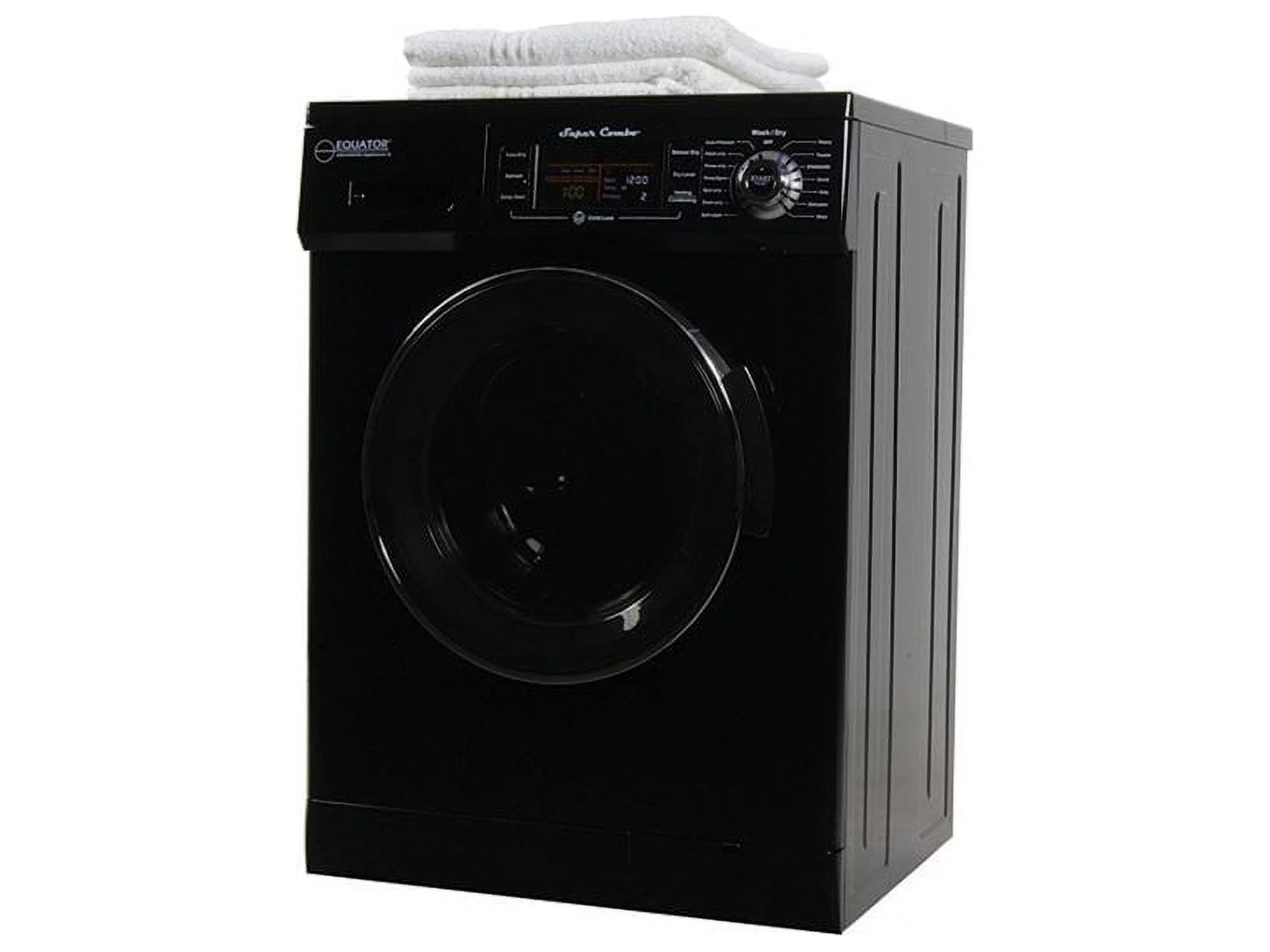 Equator All-in-one 13 lb Compact Combo Washer Dryer, Black