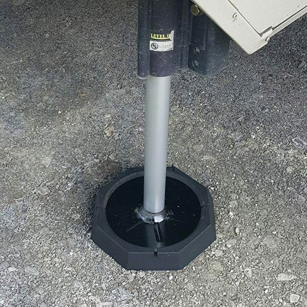 SnapPad Xtra 9In Round Landing Feet Motorhome RV Leveling JackPads(6 Pack) (2)