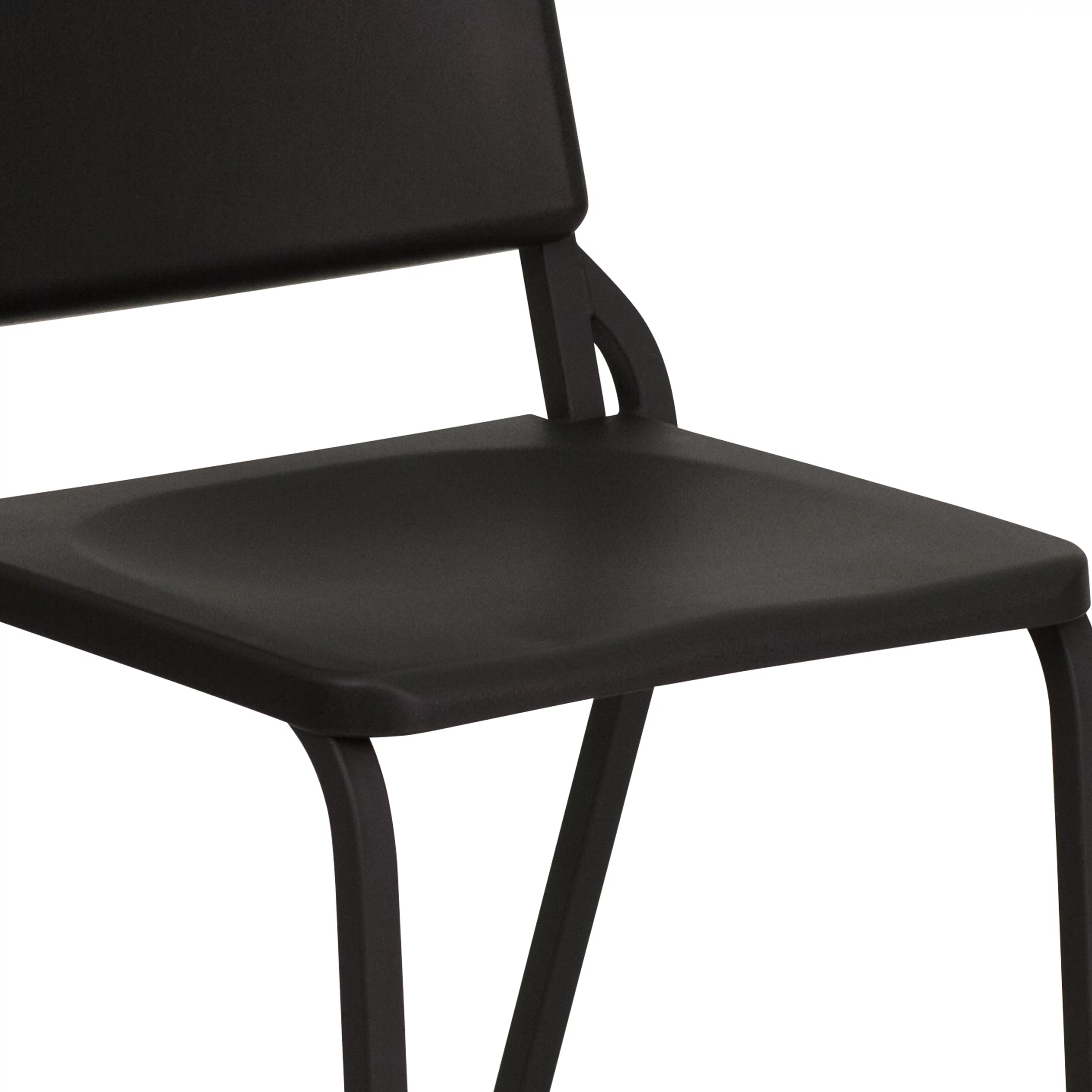 Emma + Oliver Black High Density Stackable Melody Band/Music Chair