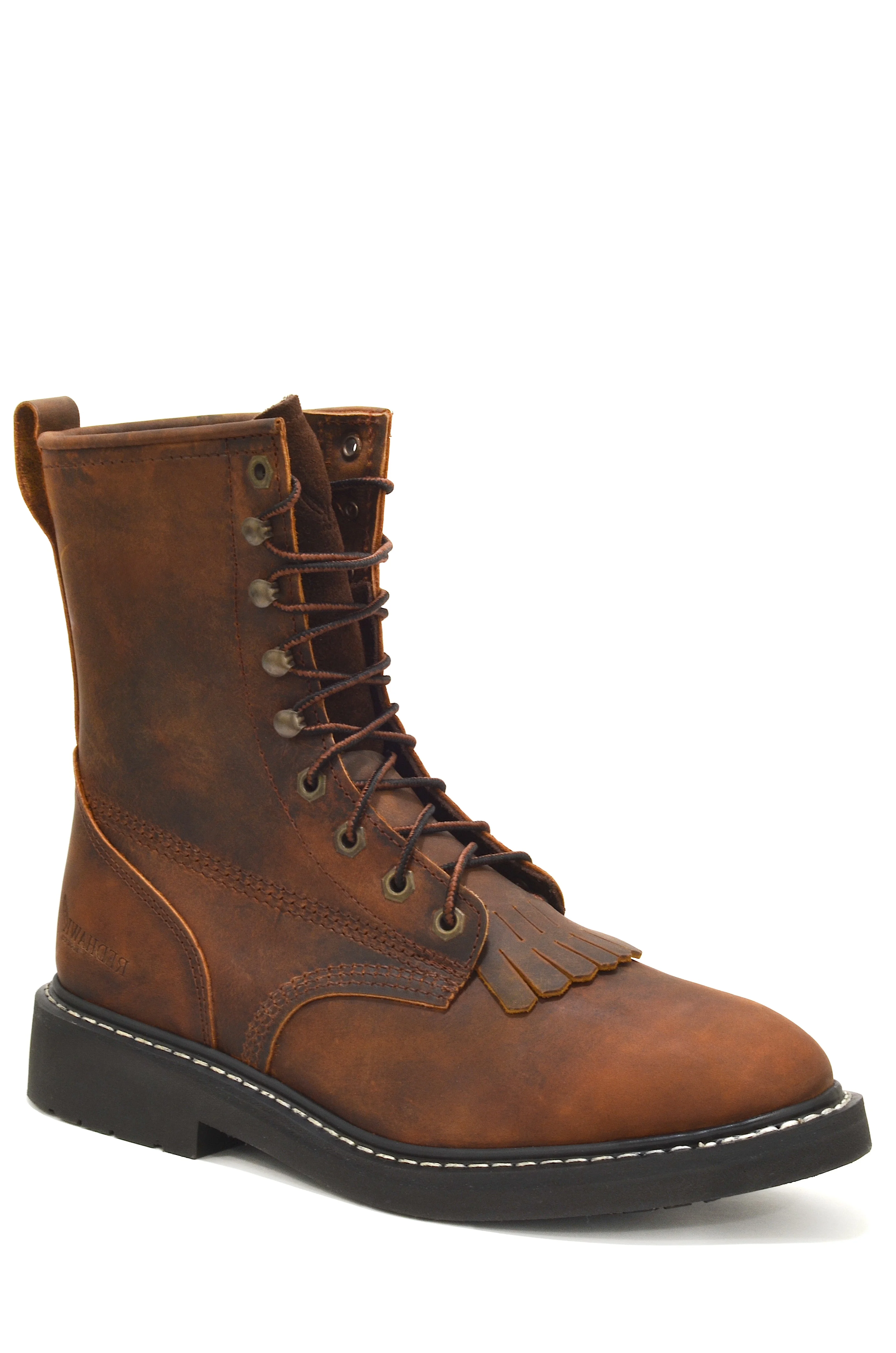 RedHawk Boot Co. Lacer Men's Safety Steel Toe 8