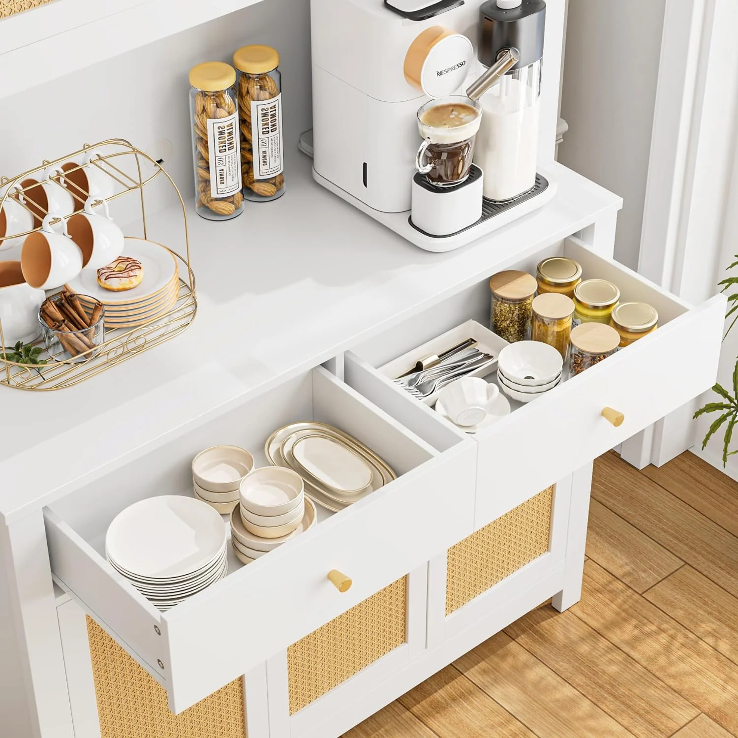 U-ToBe Kitchen Pantry Cabinet, 71