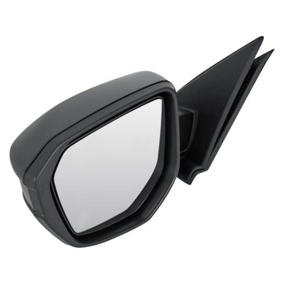 AutoShack Driver and Passenger Mirror Power Manual Folding Non-Heated Textured Black Set of 2 Replacement for 2016 Honda Civic 1.5L 2.0L FWD KAPHO1320283PR