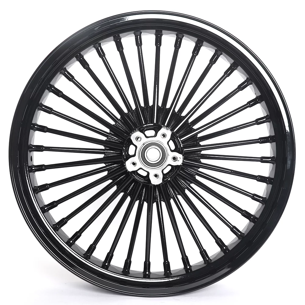 21x3.5 16x3.5 Fat Spoke Wheels Rims for Harley Touring Bagger FLHTC FLHX FLHR 1984-2008