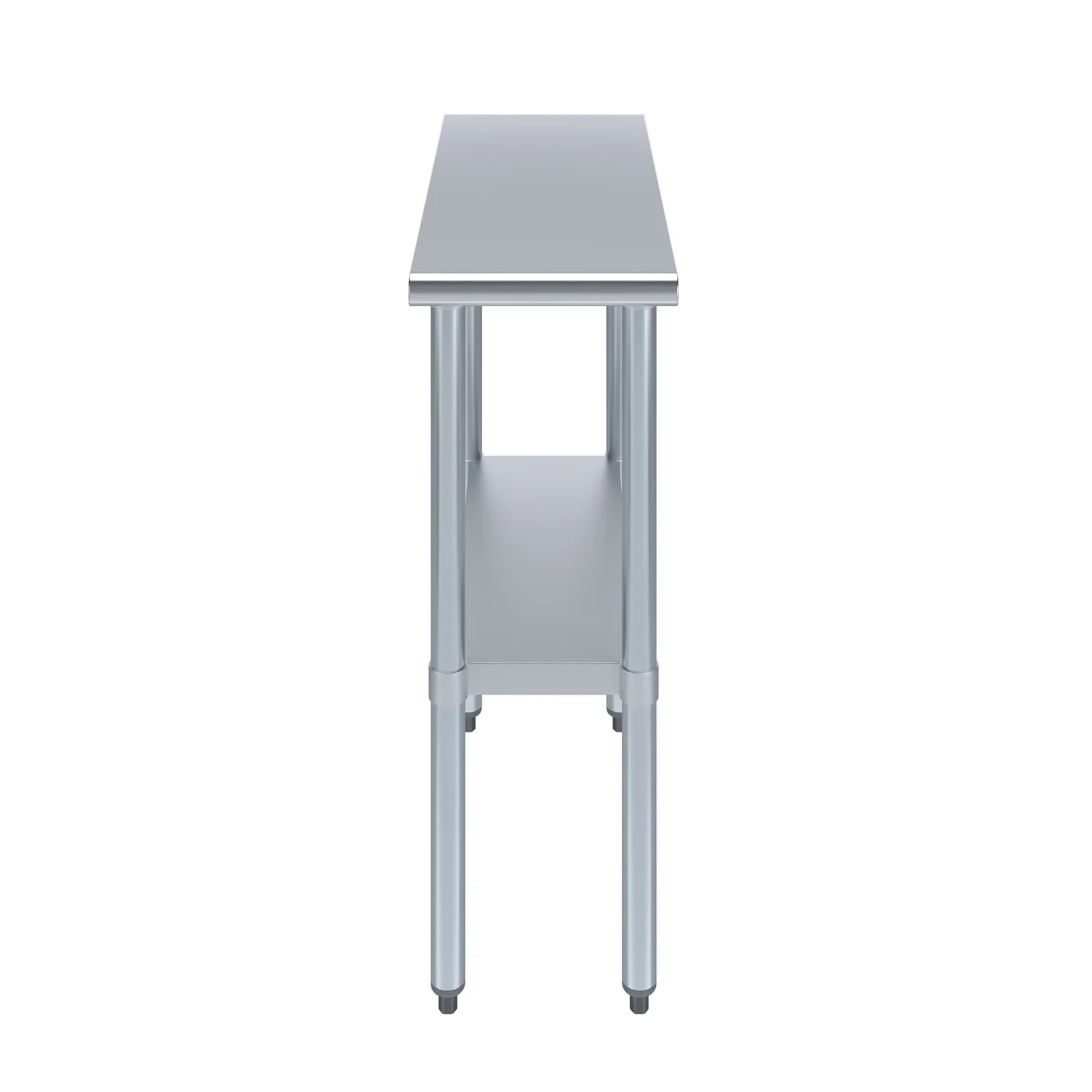 30 x 12 Stainless Steel Work Table with Undershelf | Food Prep NSF | Utility Work Station |