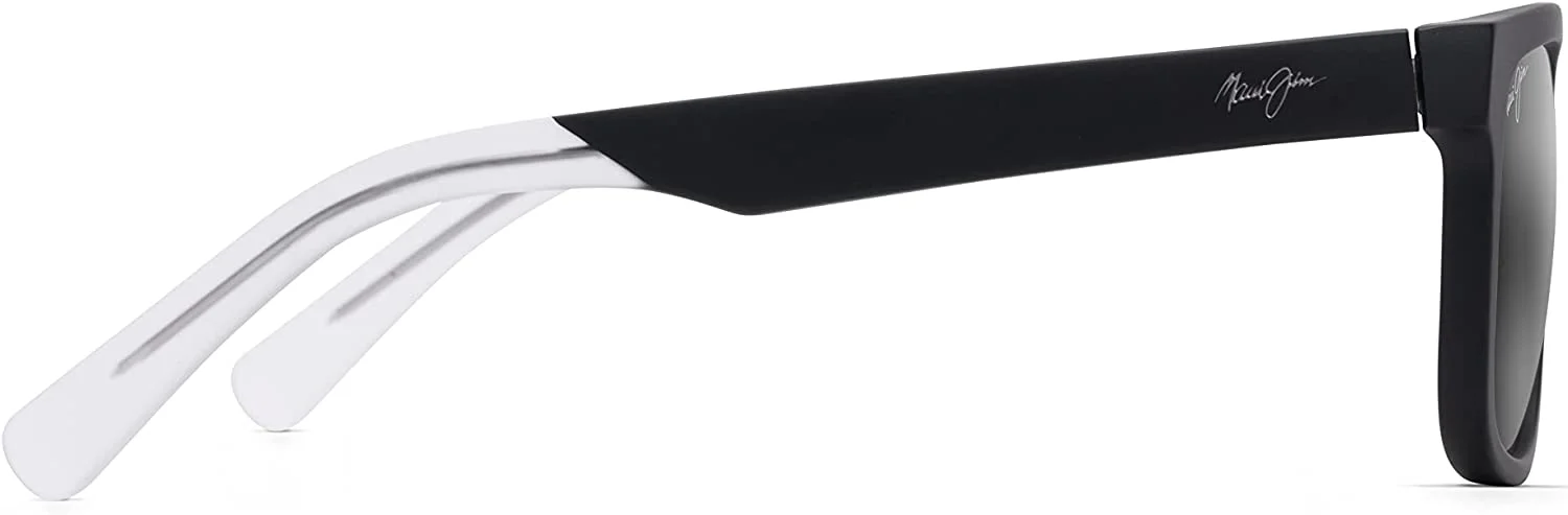 Maui Jim Stone Shack Neutral Grey Square Unisex Sunglasses 862-02 55