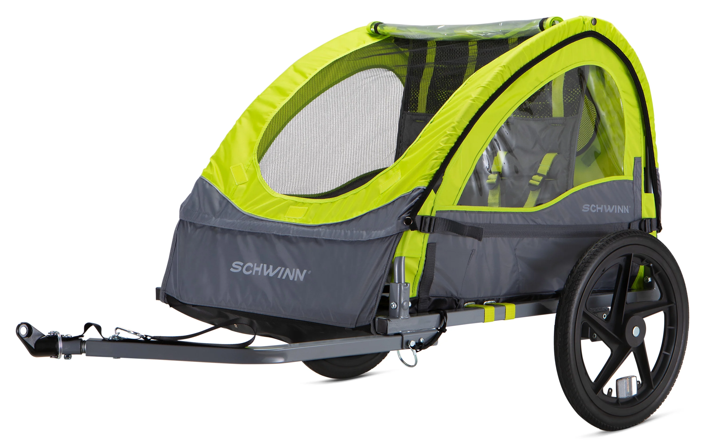 Schwinn Gemini Toddler Unisex Trailer, Lime