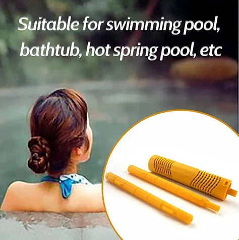 Nature2 Mineral Filter Rods Are Used In Hot Tub Swimming Pools (Yellow, 2 Boxes)