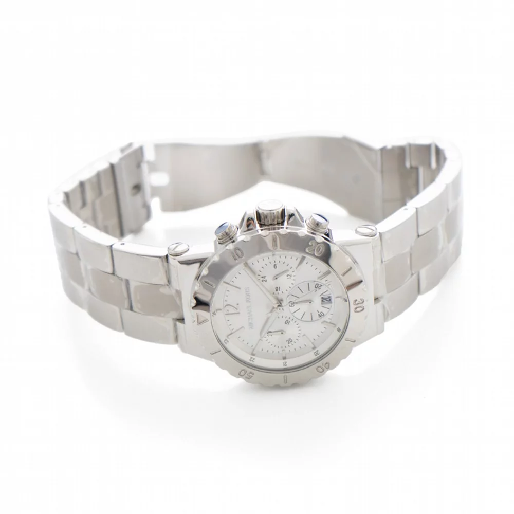 MK5312 Women's Dylan Silver Tone Dial Stainless Steel Bracelet Chronograph Watch