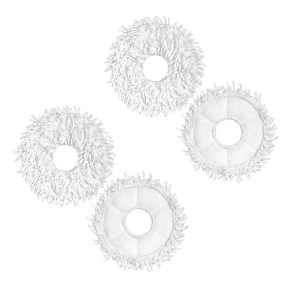 4pcs For Bot W10 & W10 Pro Self-Cleaning Vacuum Cleaner Mop Cloth,Accessories