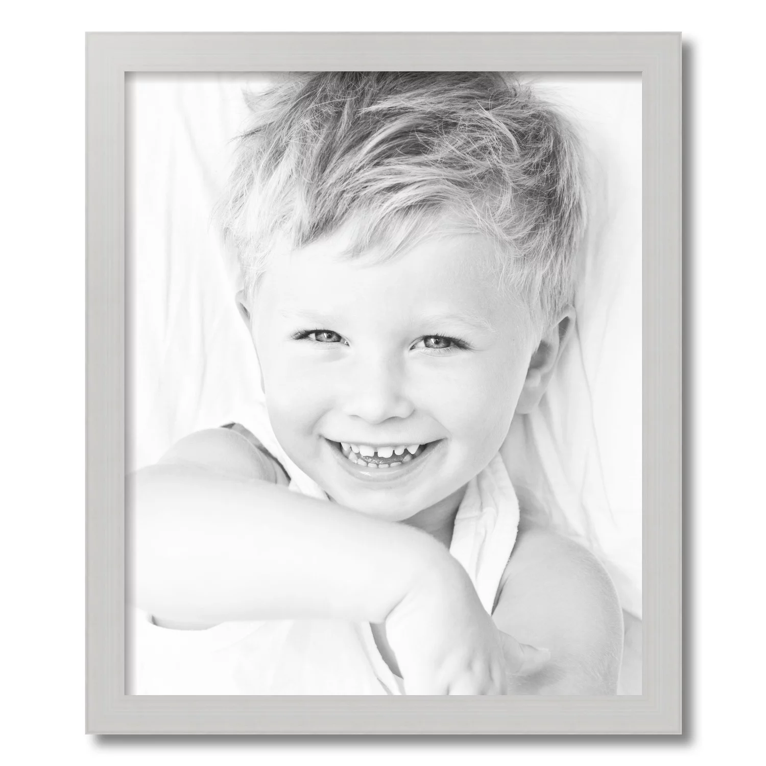 ArtToFrames 20x24 Inch White Picture Frame, This White Wood Poster Frame is Great for Your Art or Photos, Comes with 060 Plexi Glass (4443)