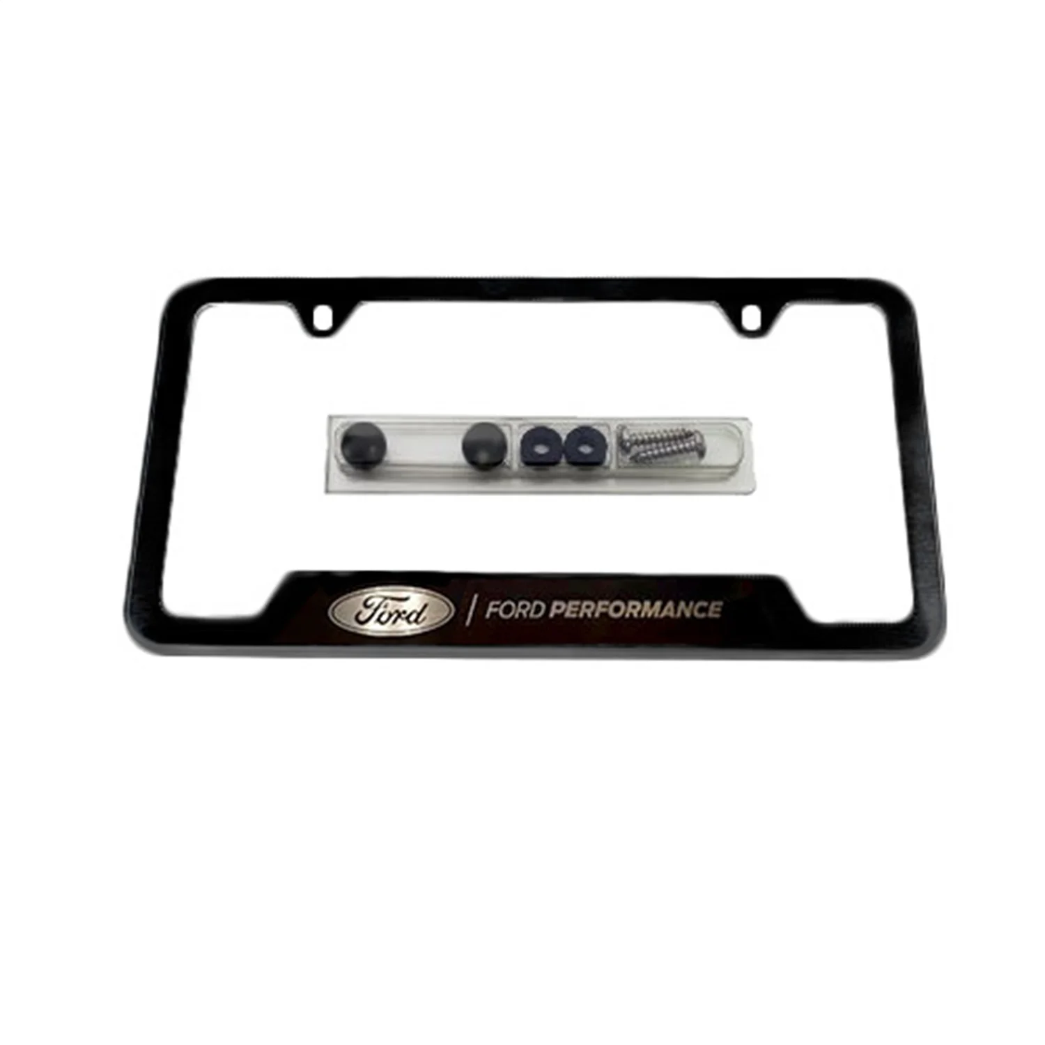 Fits/For  Ford Performance Parts M 1828 Ss304bk License Plate Frame