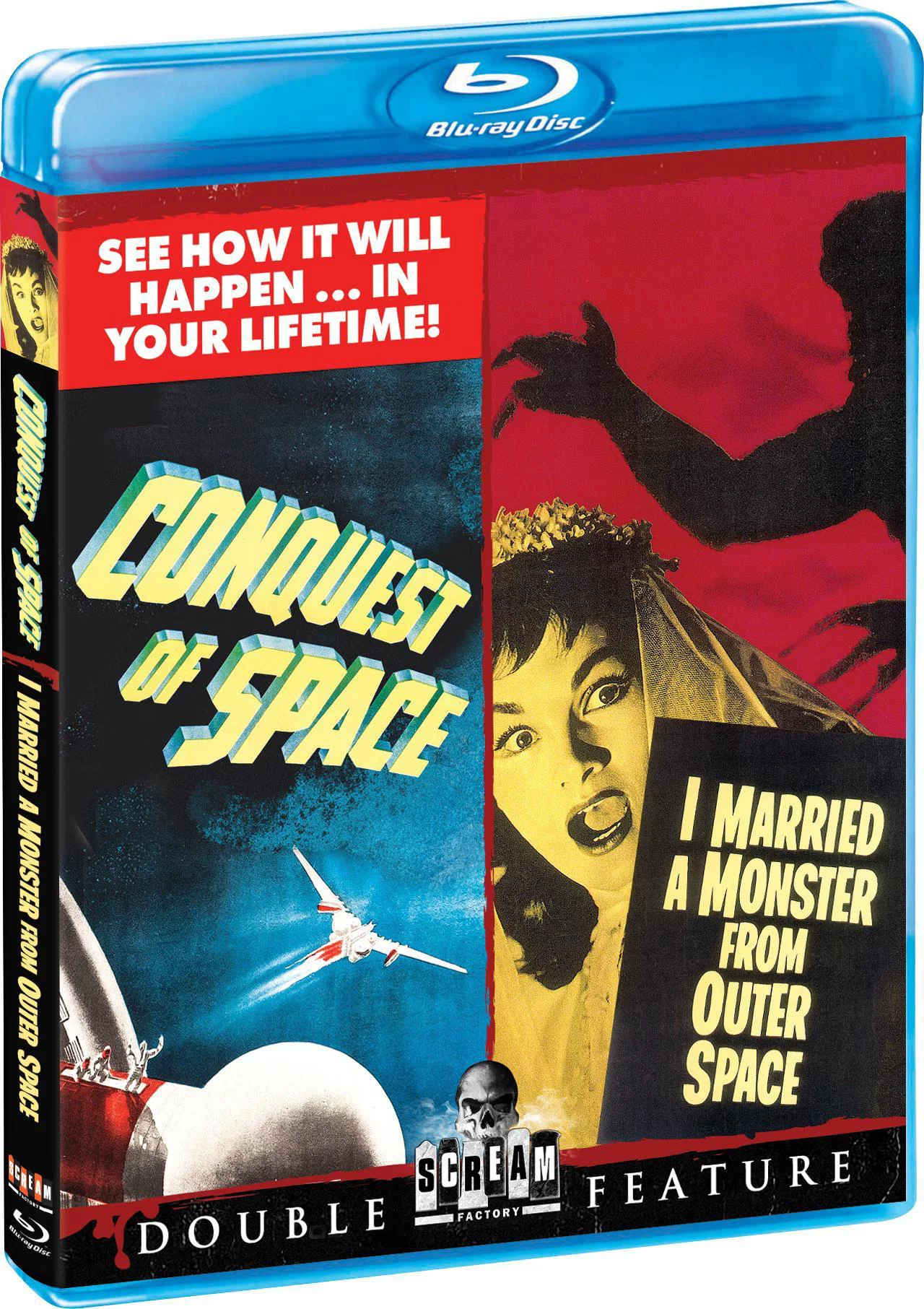 Conquest of Space / I Married a Monster from Outer Space (Double Feature) (Blu-ray)