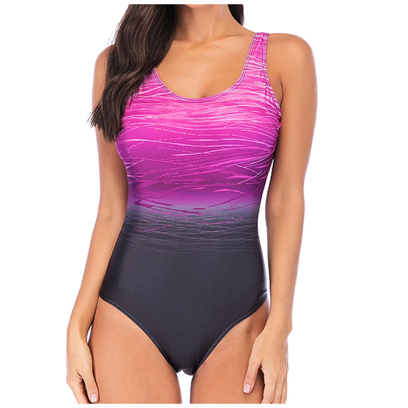 Womens Swimming Costume Padded Swimsuit Monokini Push Up Bikini Sets Swimwear