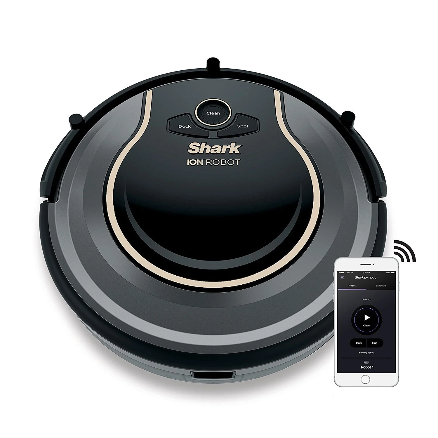 Restored Shark 750 ION Robot Self Propelled Voice Control Vacuum (Refurbished)