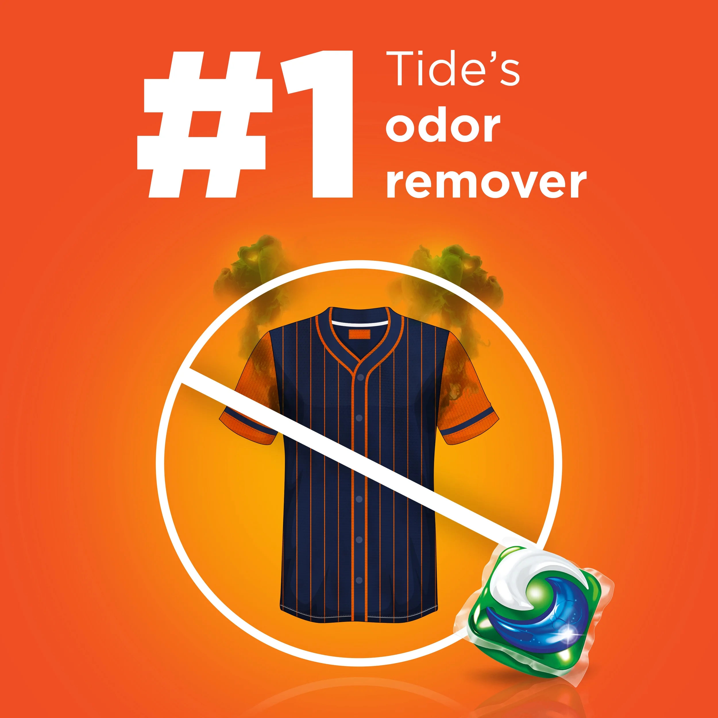 Tide Pods Plus Febreze Sport Odor Defense, Laundry Detergent Pacs, 61 ct.