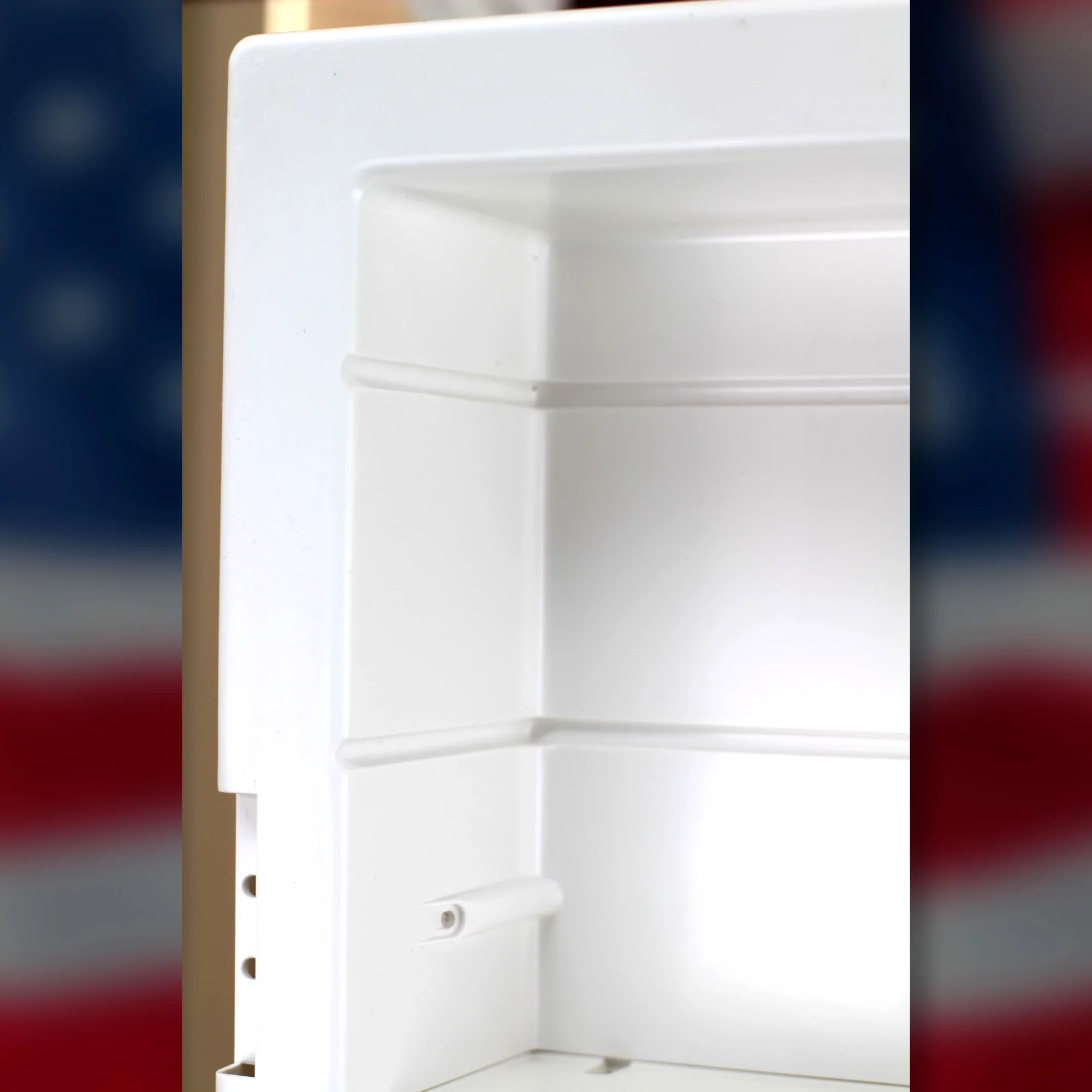21-2-36-13 Media 16in x 36in Frameless Recessed Medicine Cabinet with 13 shelves