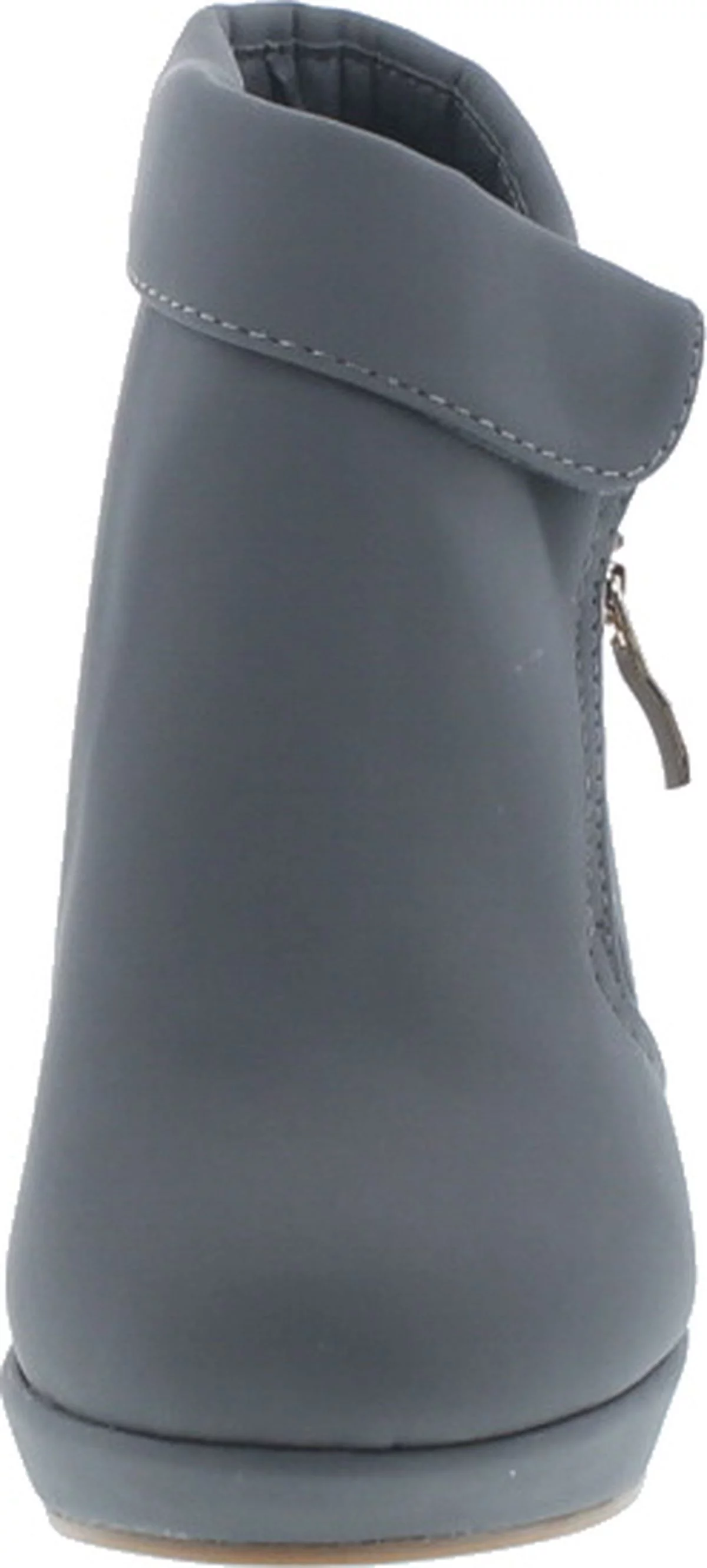 Lucky Top Stella-6K Children Girl's Platform Wedge Heel Fold Over Ankle Booties