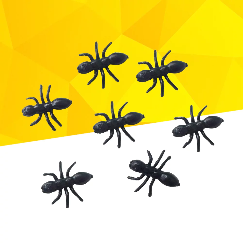 Zonh 50 Mini Plastic Toy Ants Figure Insects Halloween Prank Kids Party Favor