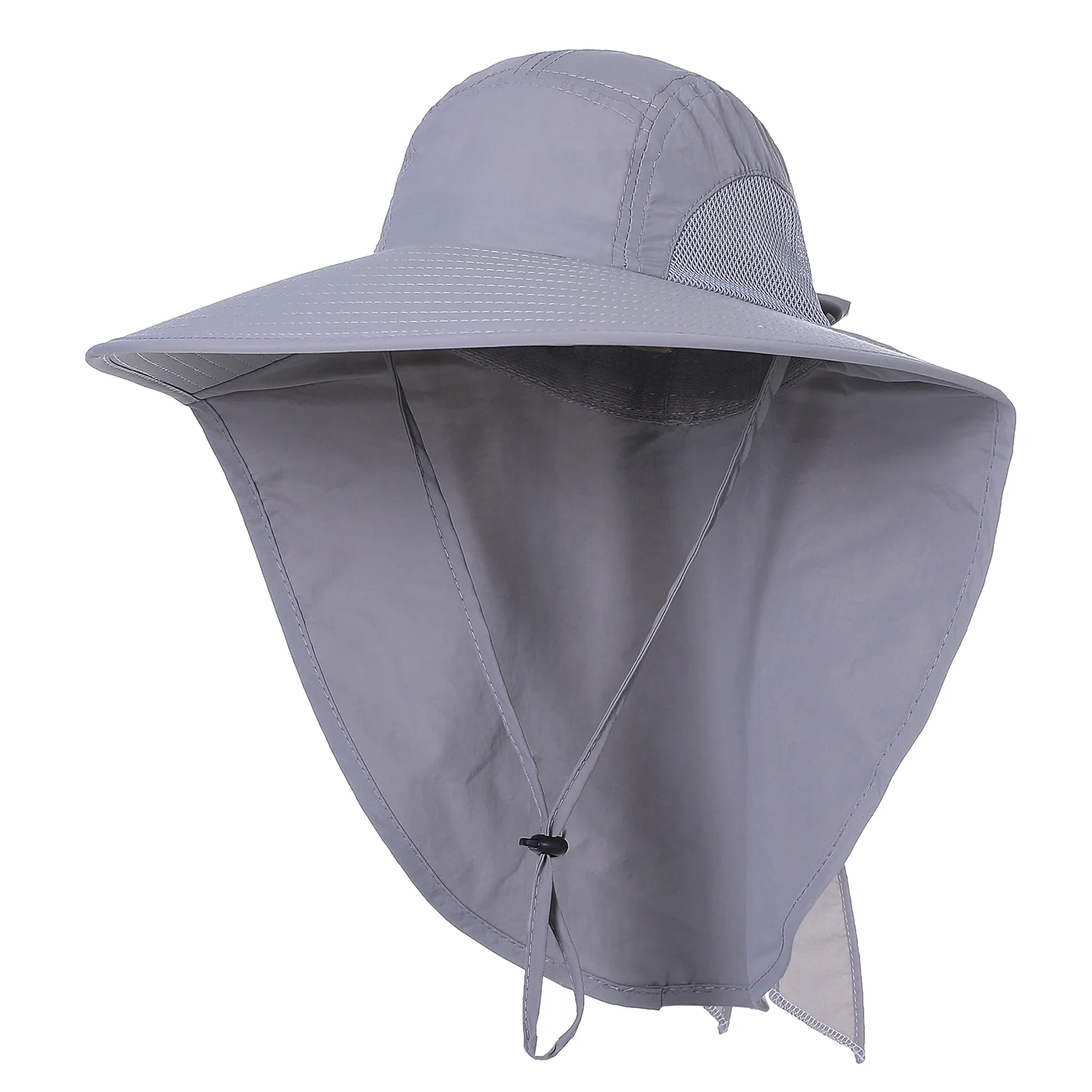 MABOTO Women Wide Brim Sun Hat with Neck Flap for Travel Camping Hiking Boating Fishing