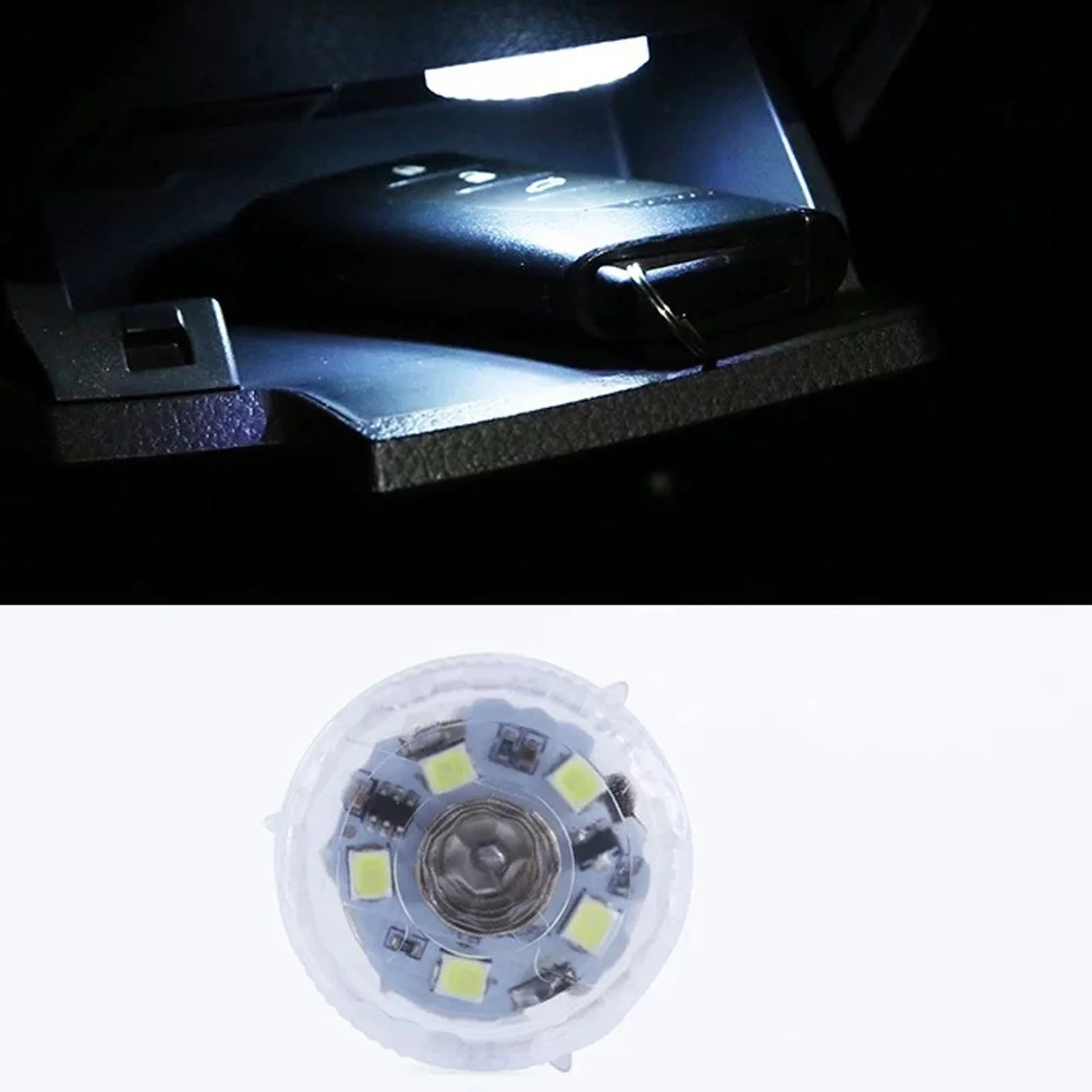 Feastival Gift! YOHOME One-Button Portable Self-Adhesive Home Car LED Touch-Sensor Light