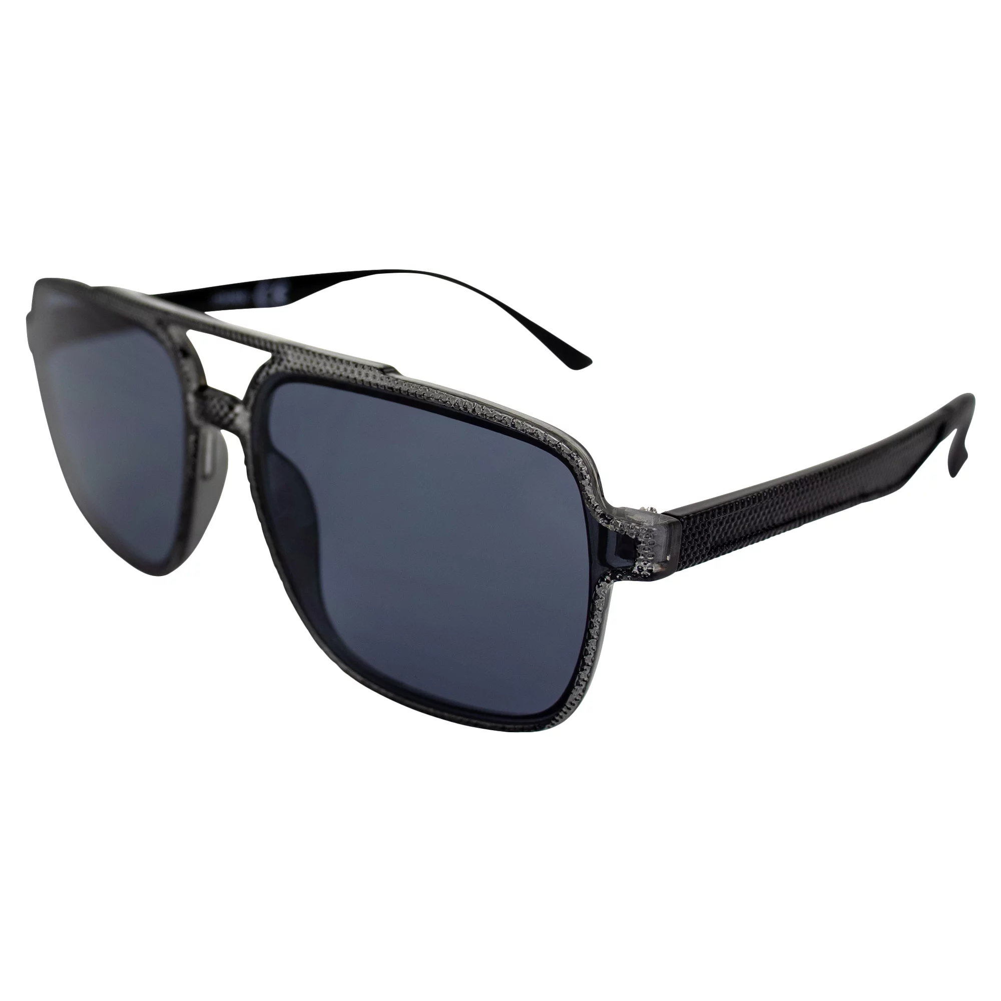AlterImage Luxe Fashion Retro Sunglasses for Men or Women Vintage Style Gray Frame w/ Smoke Lenses