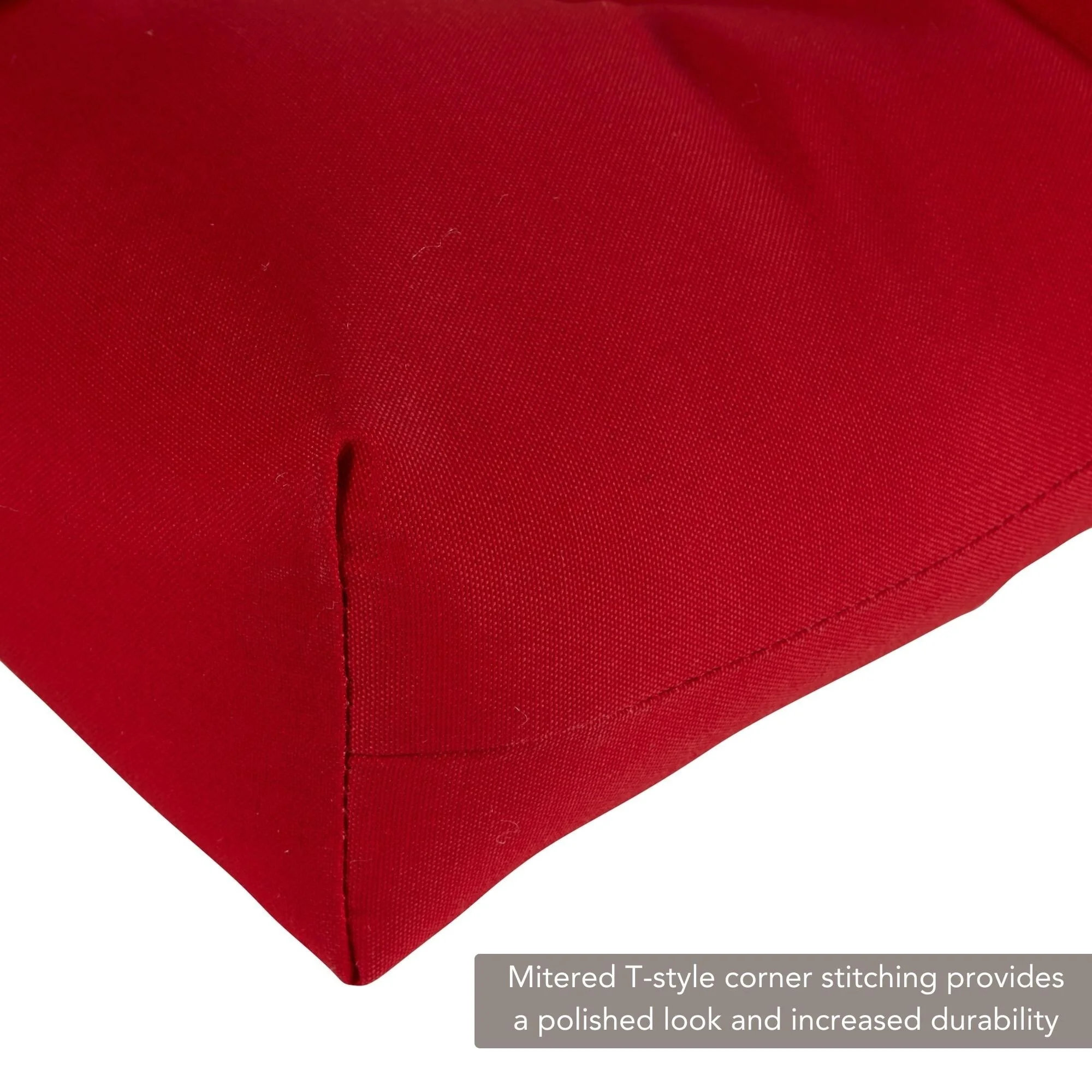 Greendale Home Fashions Solid Color 20-inch Outdoor Chair Cushion (Set of 2) Salsa